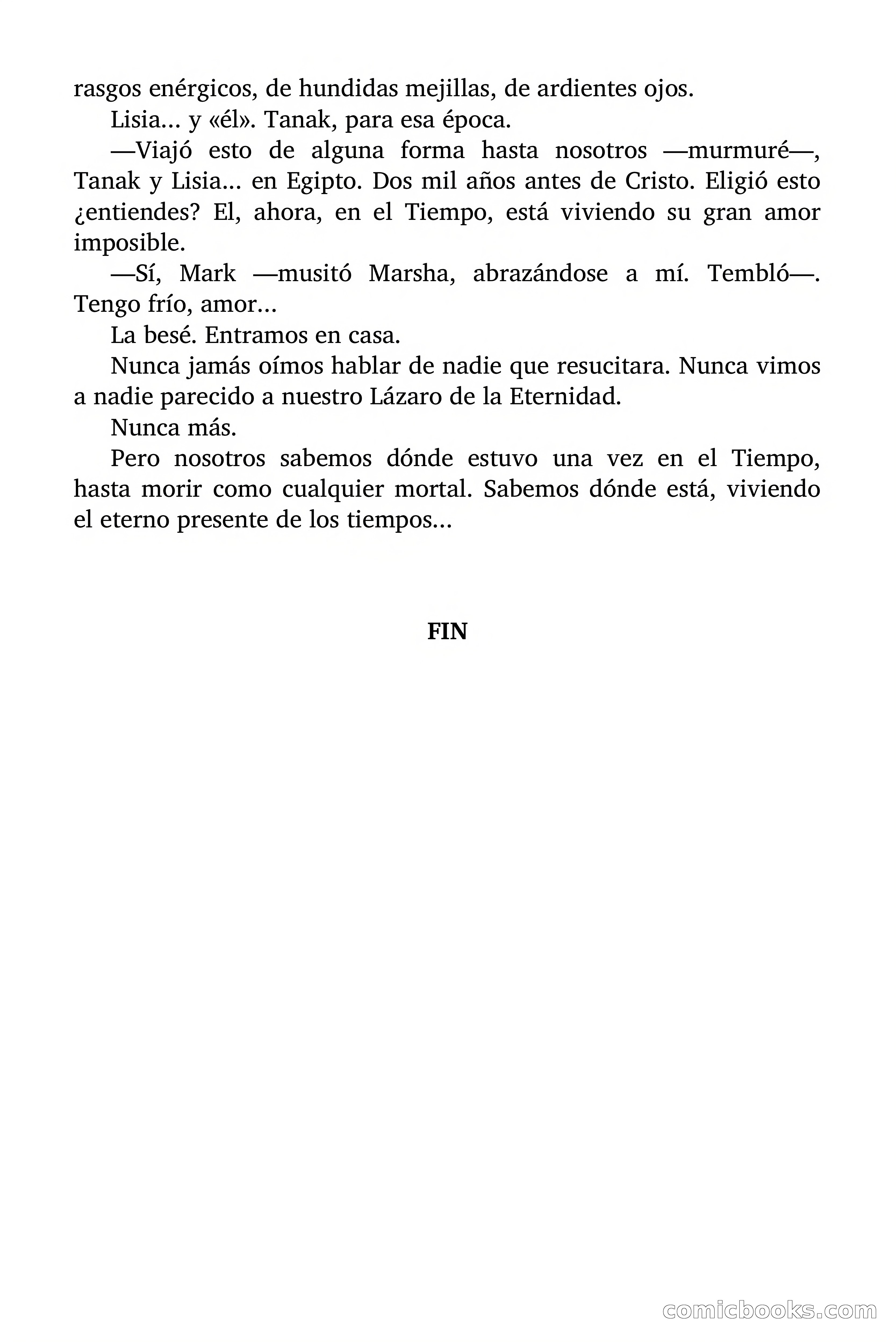 Yo, Lázaro — page 72 of 72
