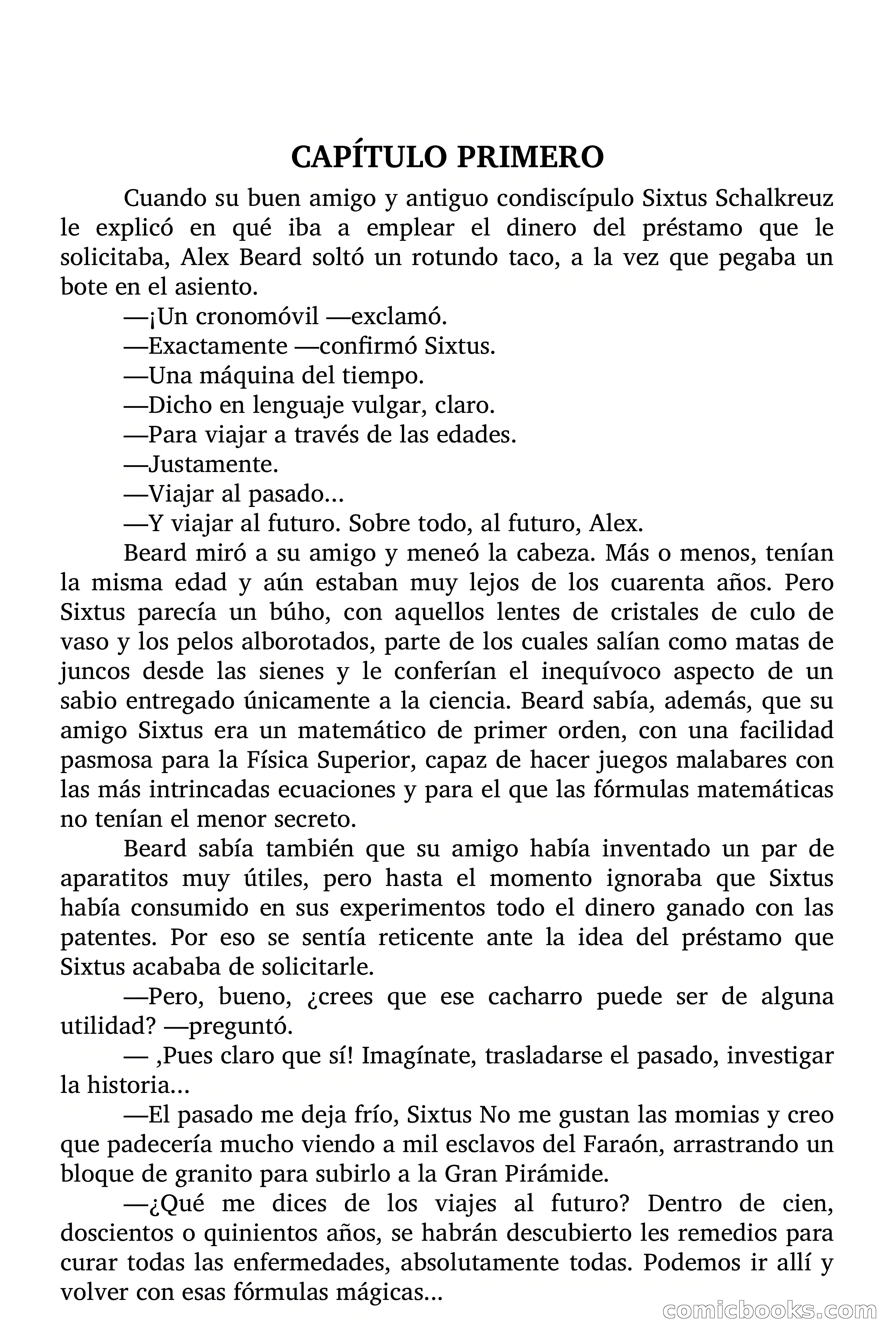 Clark Carrados: Fantasia sobre un cronomóvil — page 4 of 77