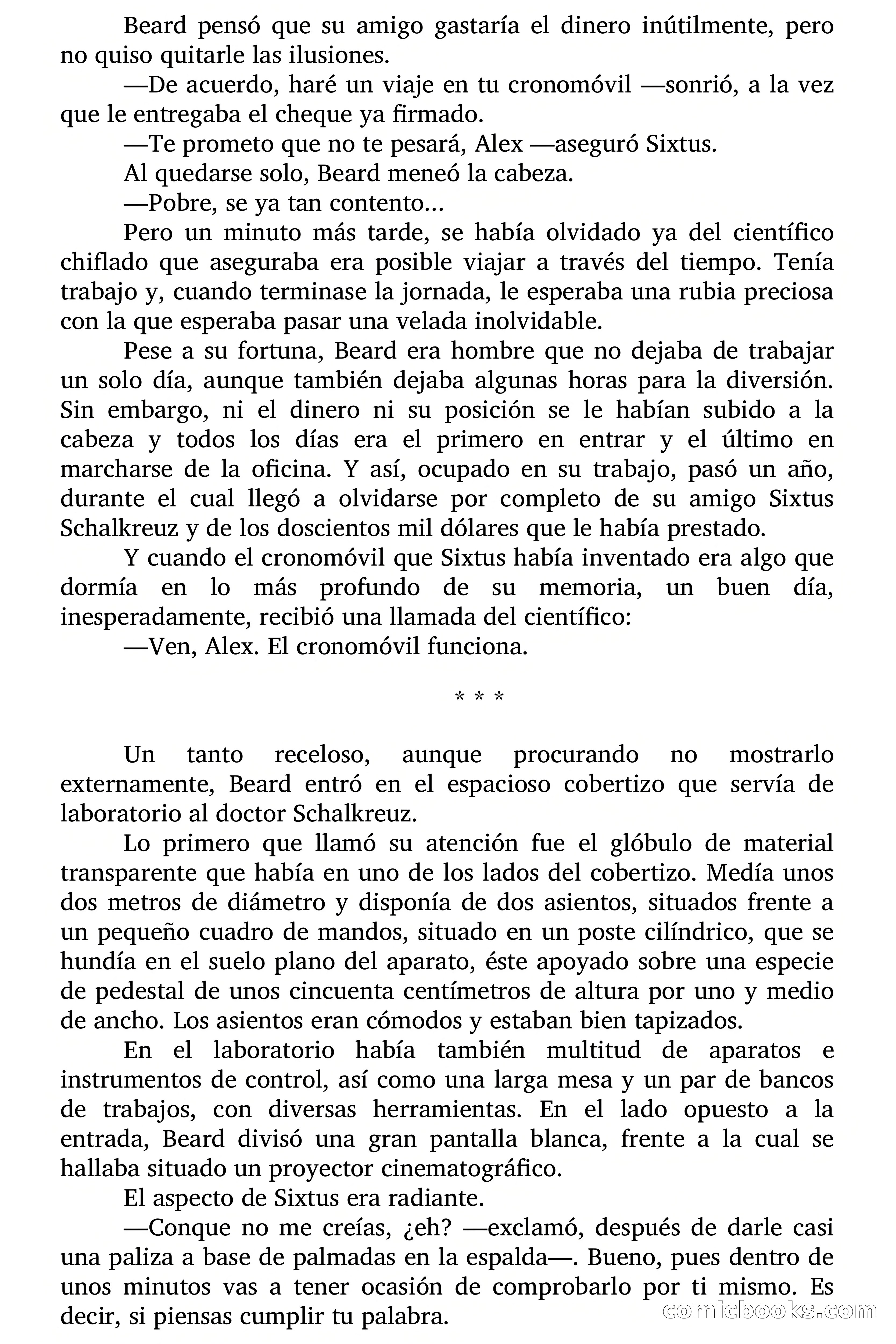 Clark Carrados: Fantasia sobre un cronomóvil — page 6 of 77