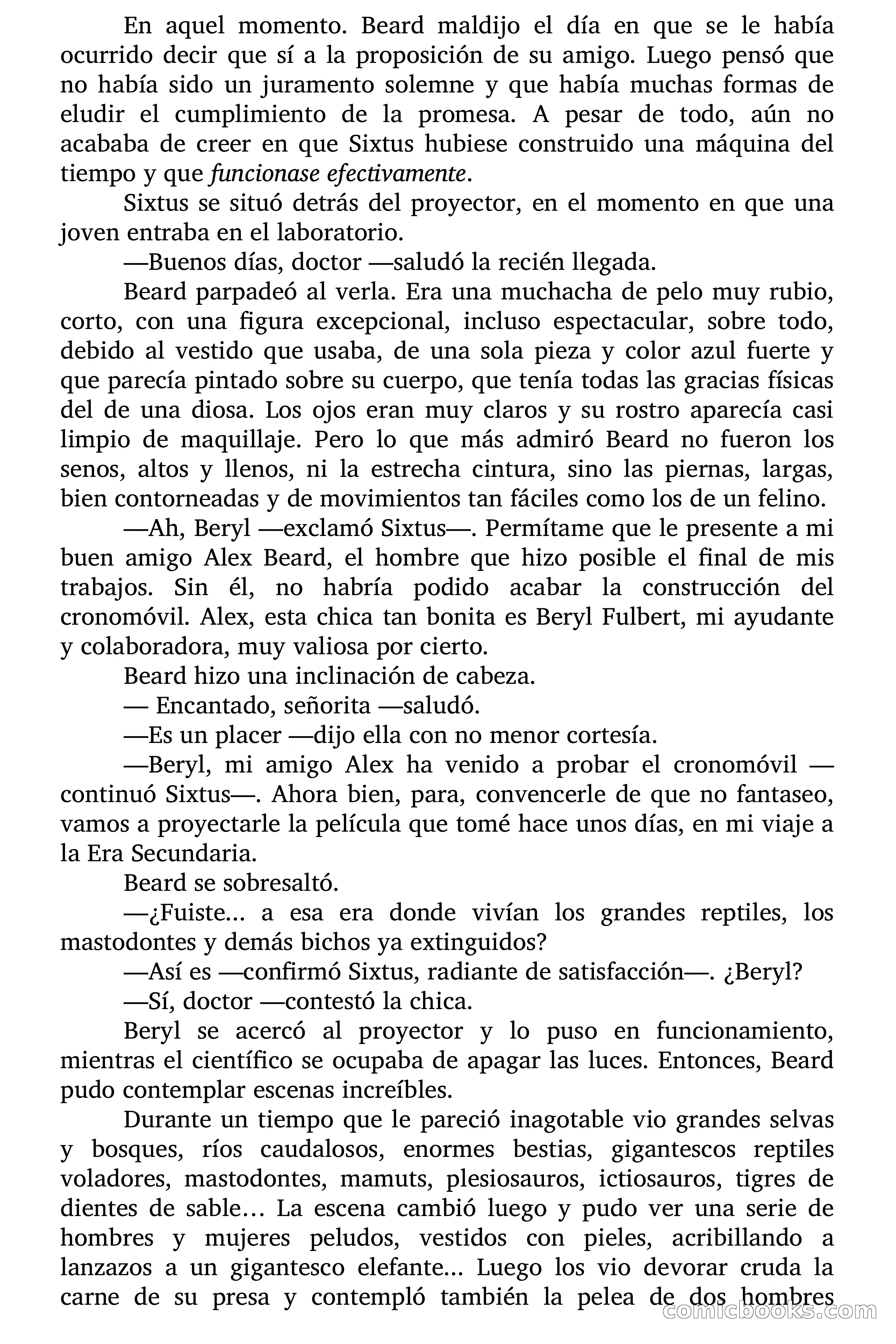 Clark Carrados: Fantasia sobre un cronomóvil — page 7 of 77