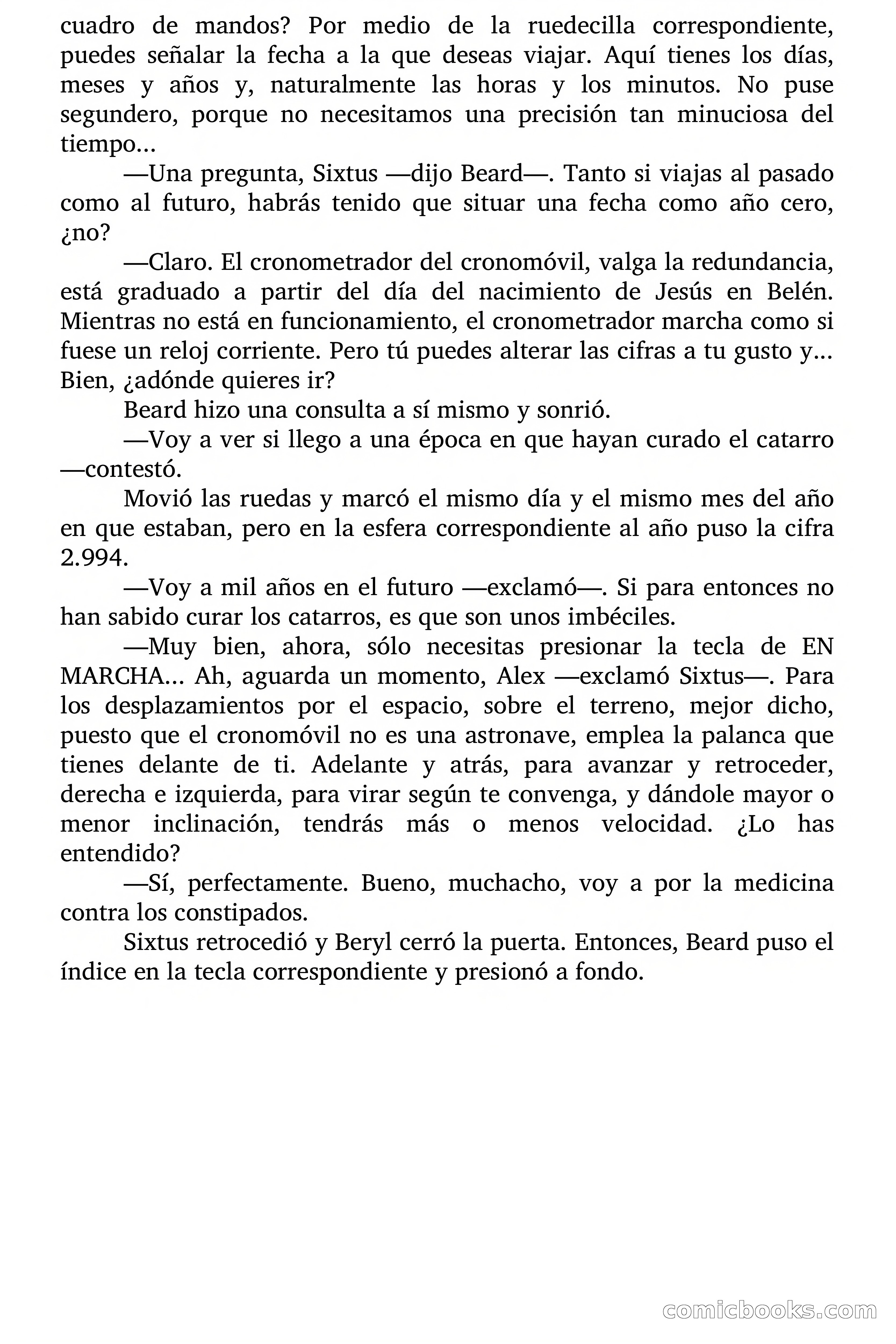 Clark Carrados: Fantasia sobre un cronomóvil — page 9 of 77