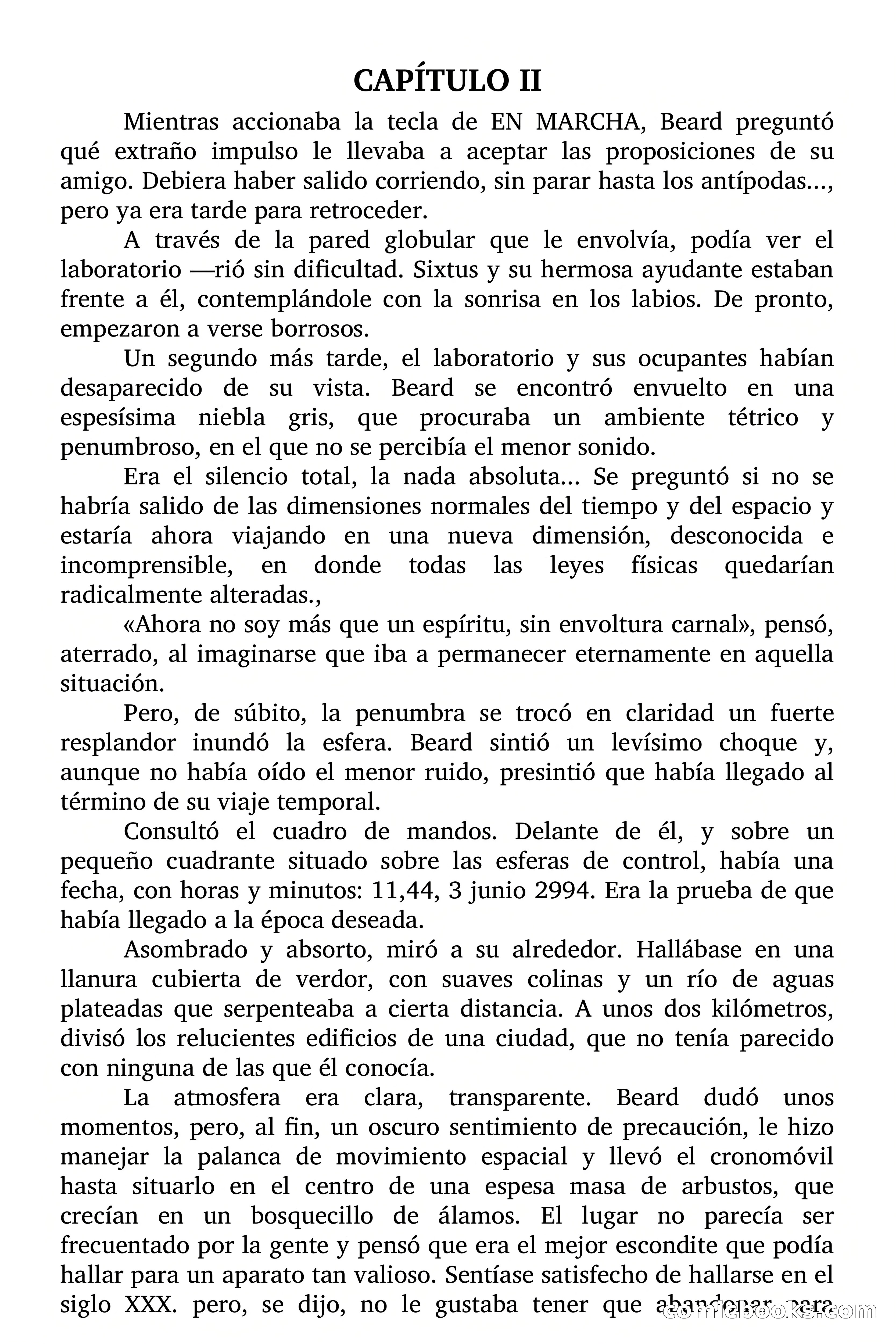 Clark Carrados: Fantasia sobre un cronomóvil — page 10 of 77