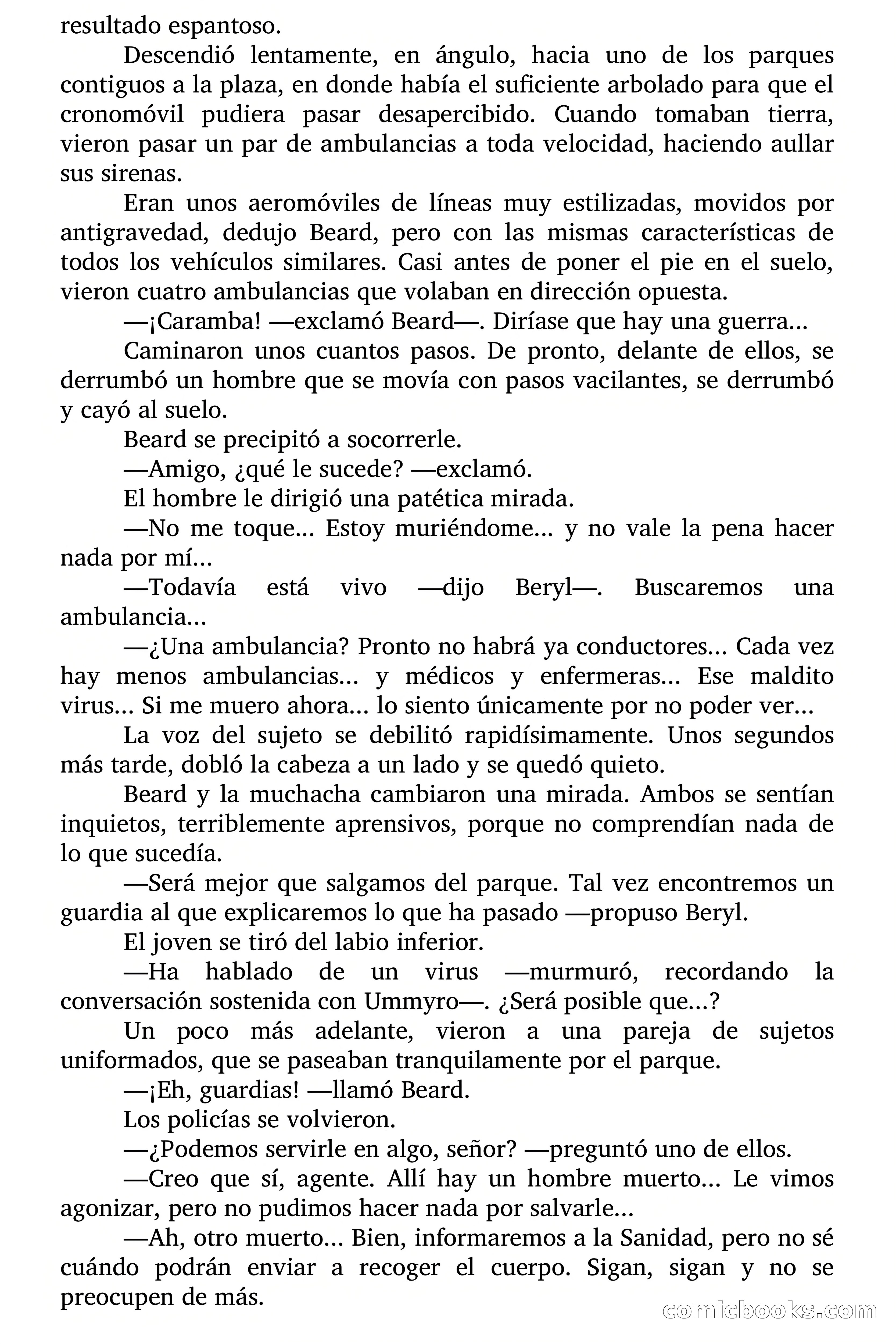 Clark Carrados: Fantasia sobre un cronomóvil — page 38 of 77