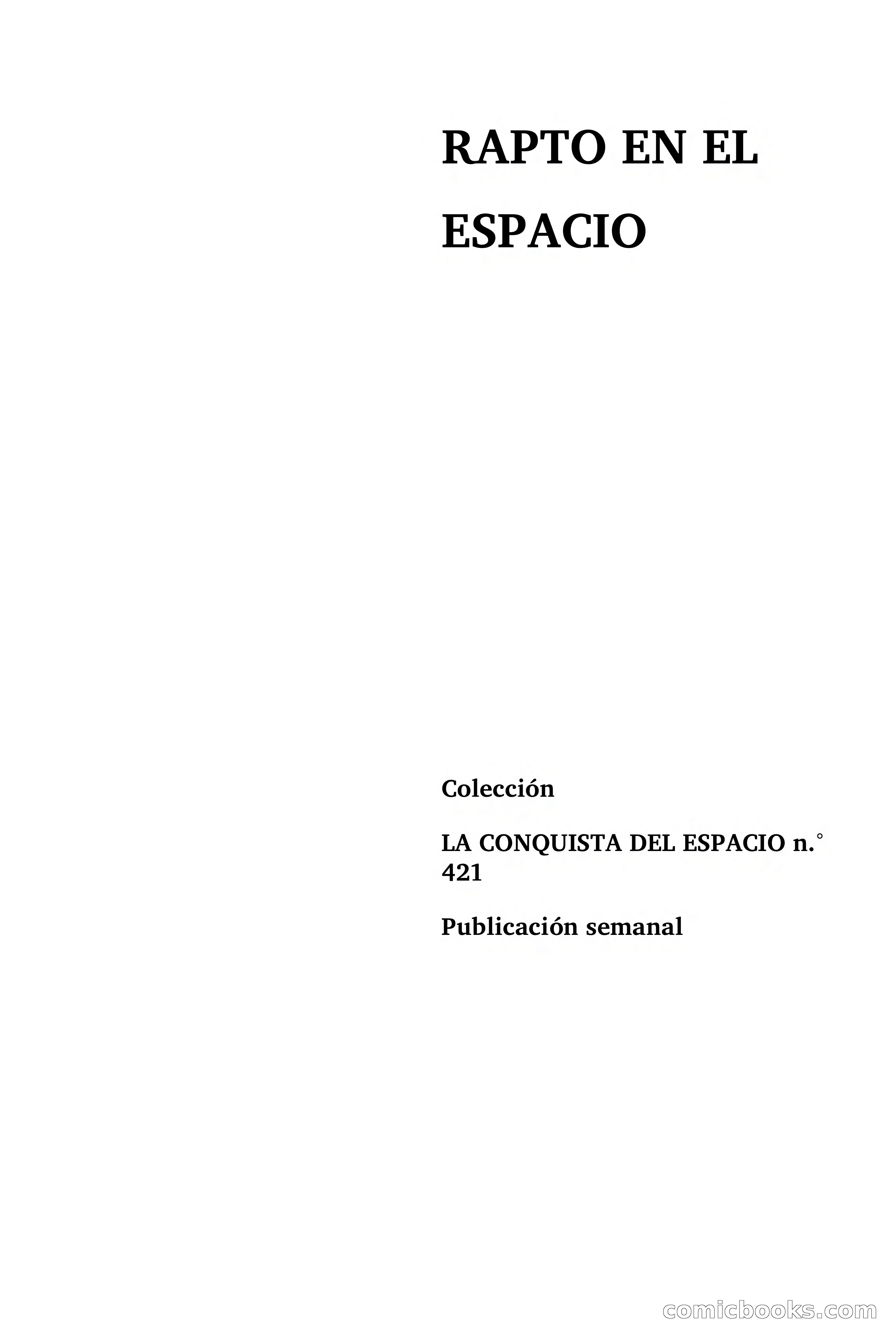Rapto en la Galaxia — page 4 of 103
