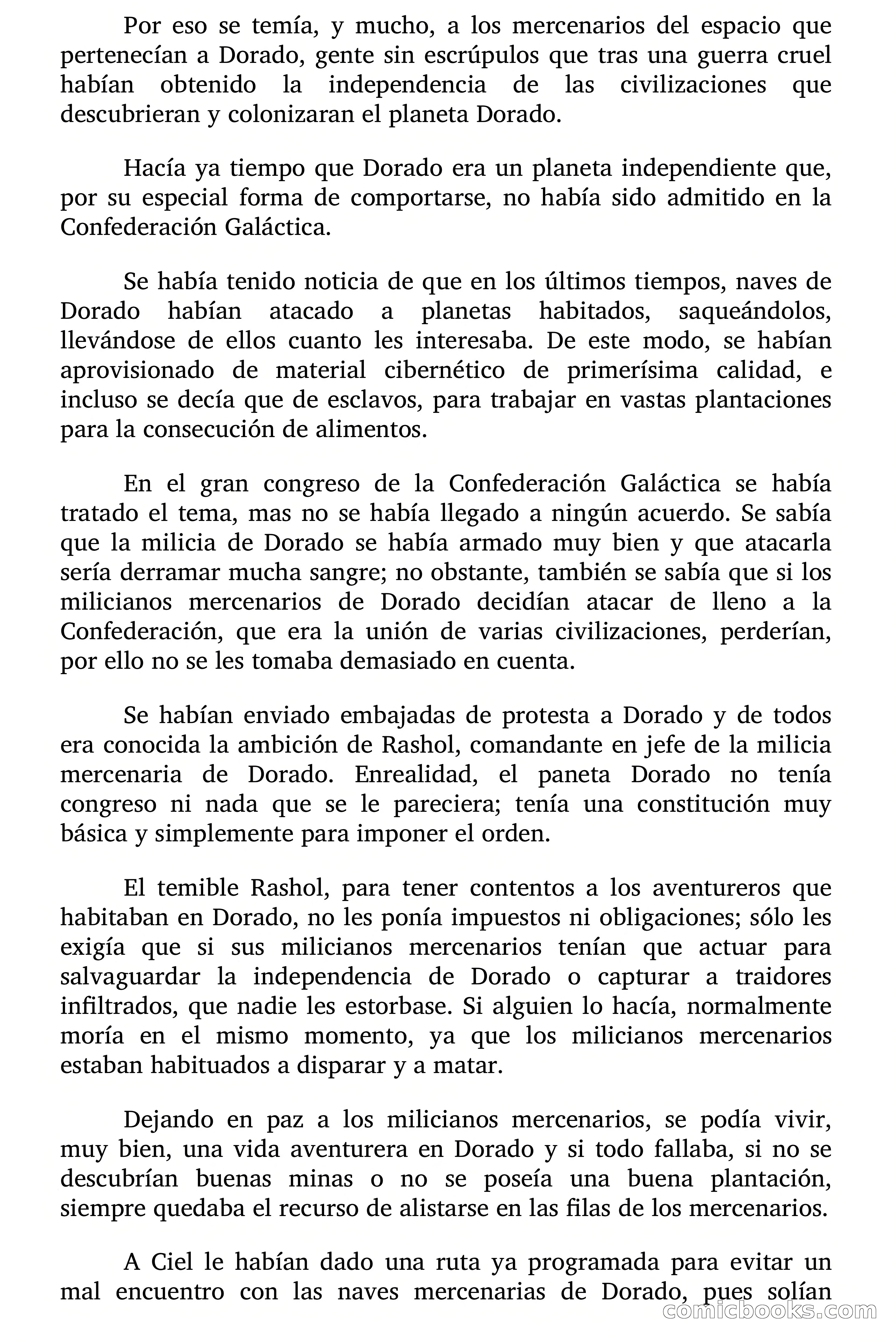 Rapto en la Galaxia — page 10 of 103