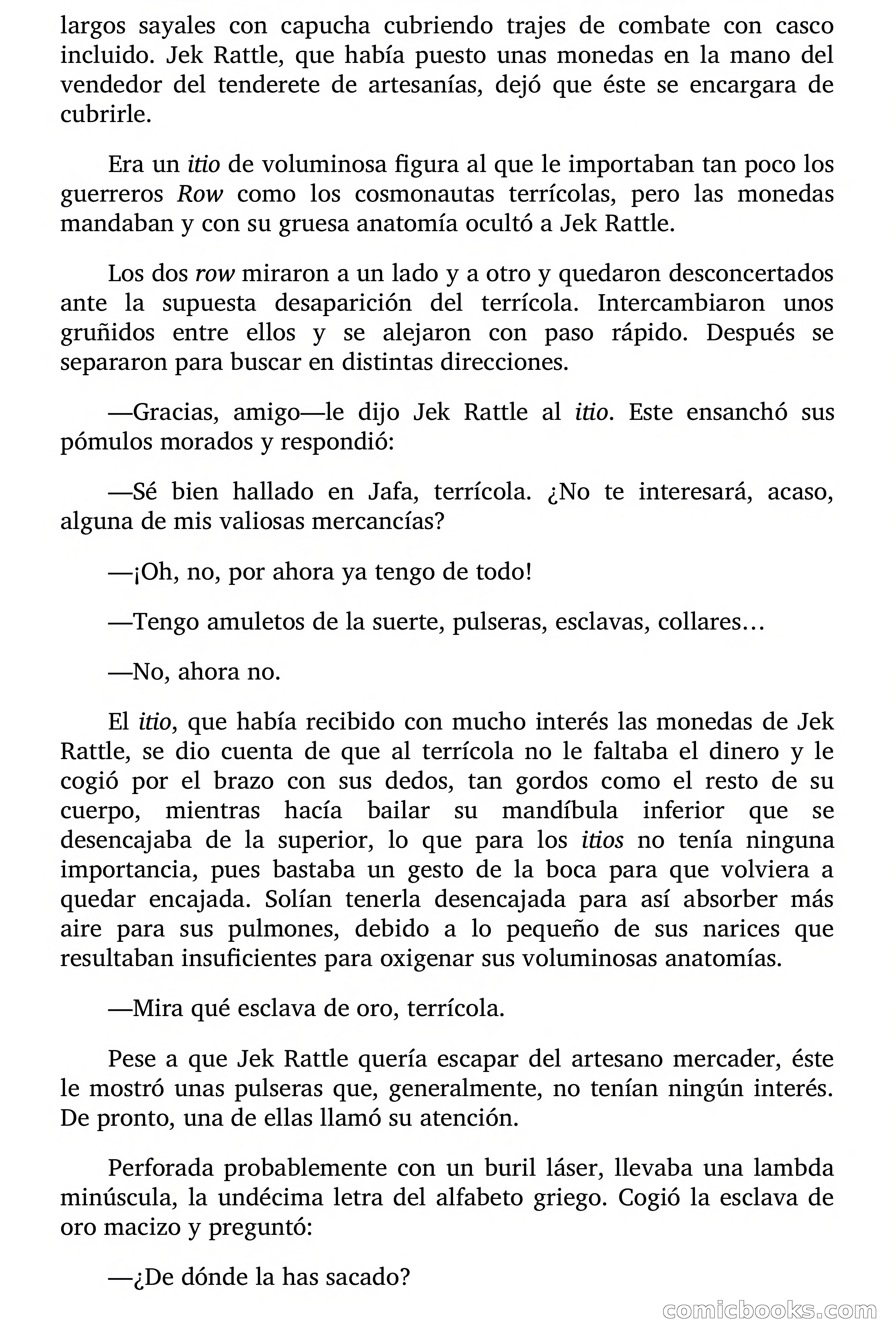 Pánico entre las raptadas — page 10 of 107