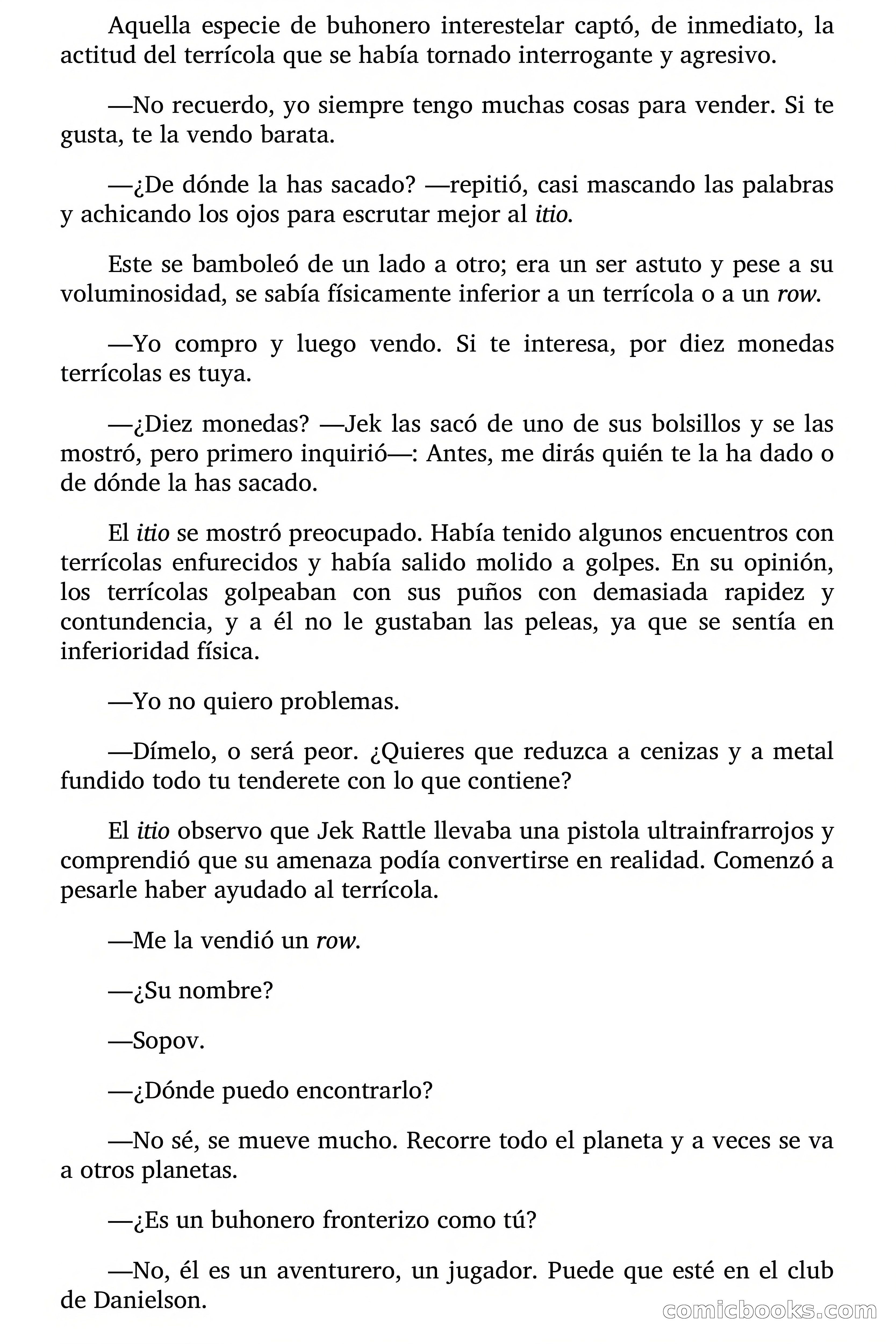 Pánico entre las raptadas — page 11 of 107