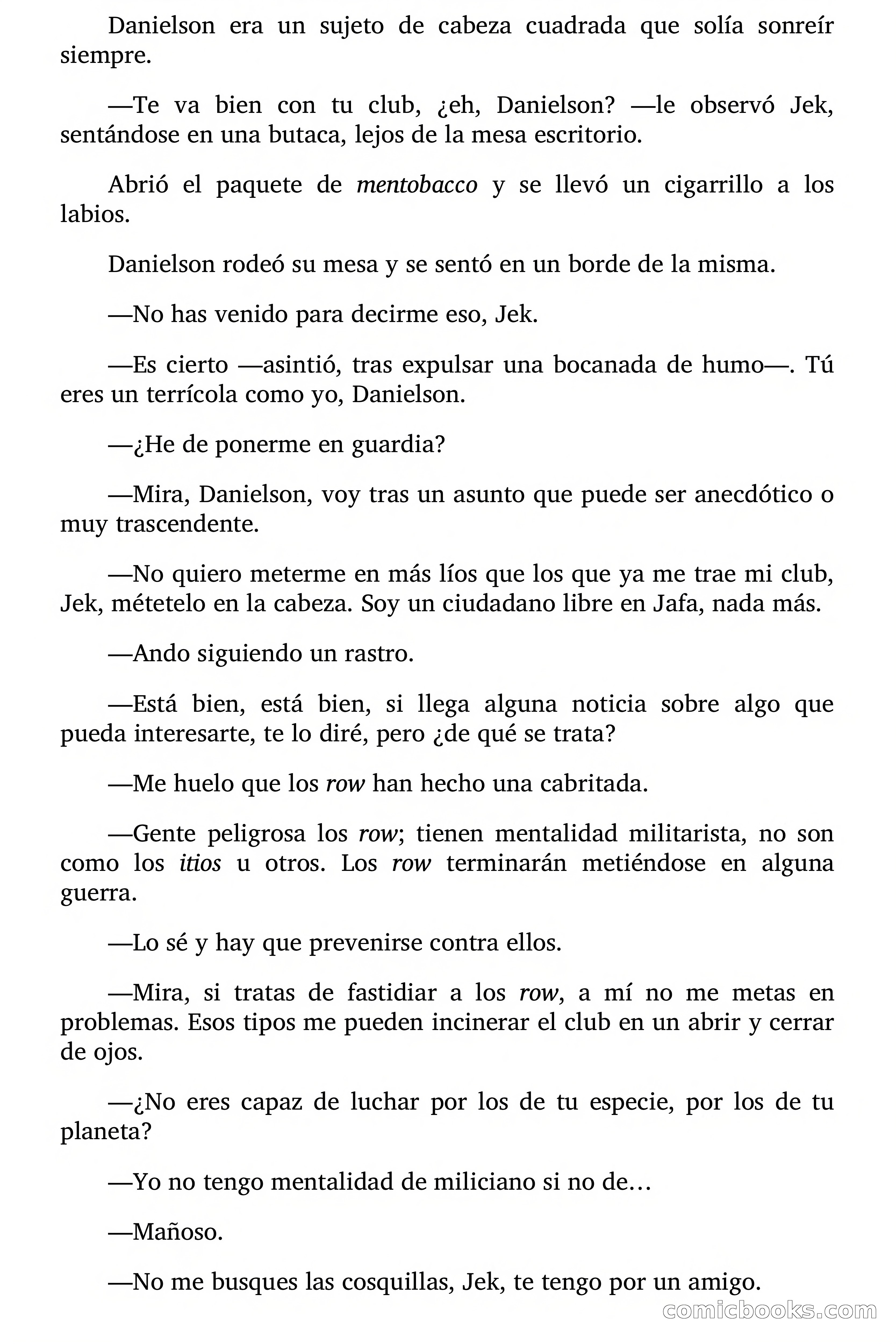Pánico entre las raptadas — page 14 of 107