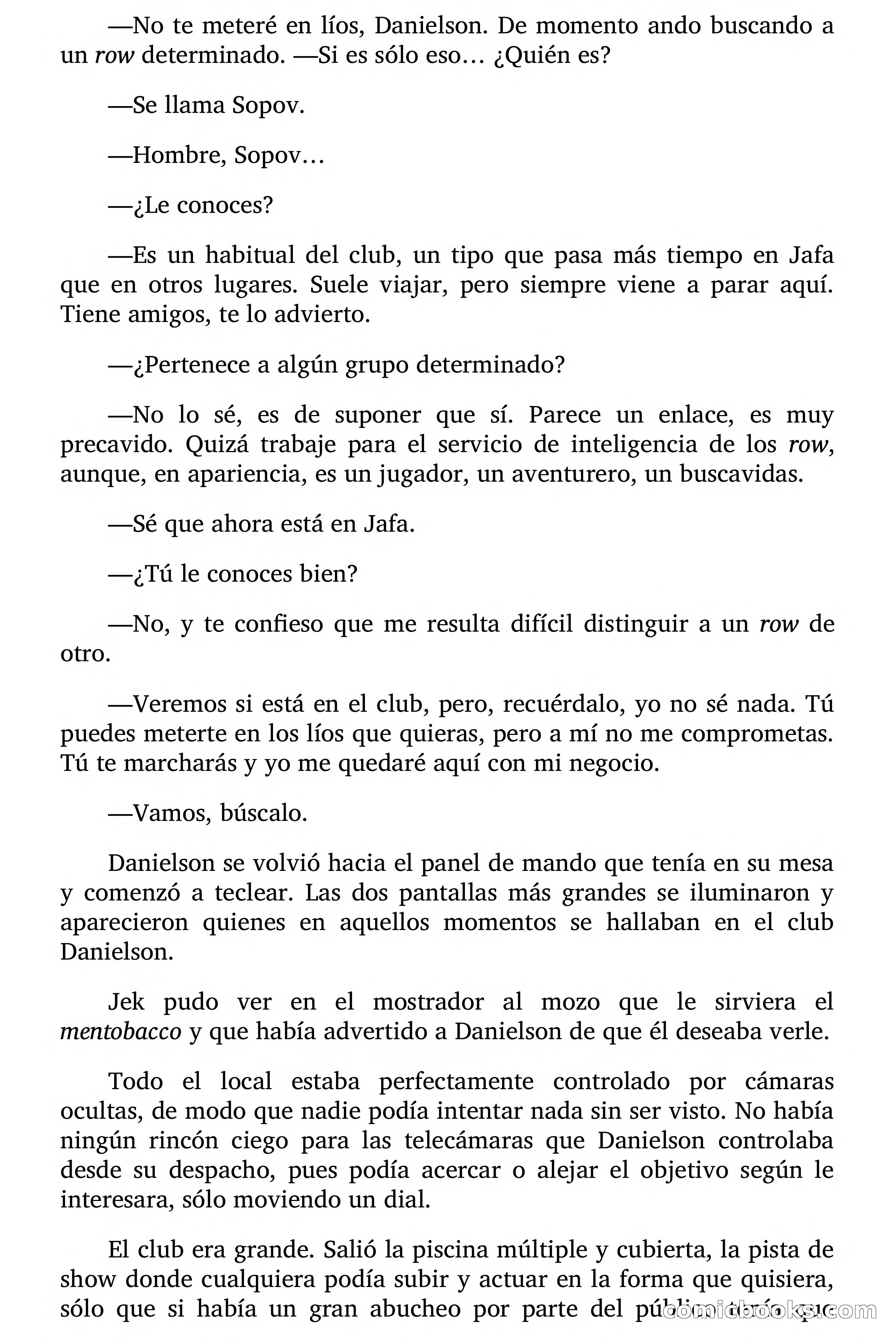Pánico entre las raptadas — page 15 of 107