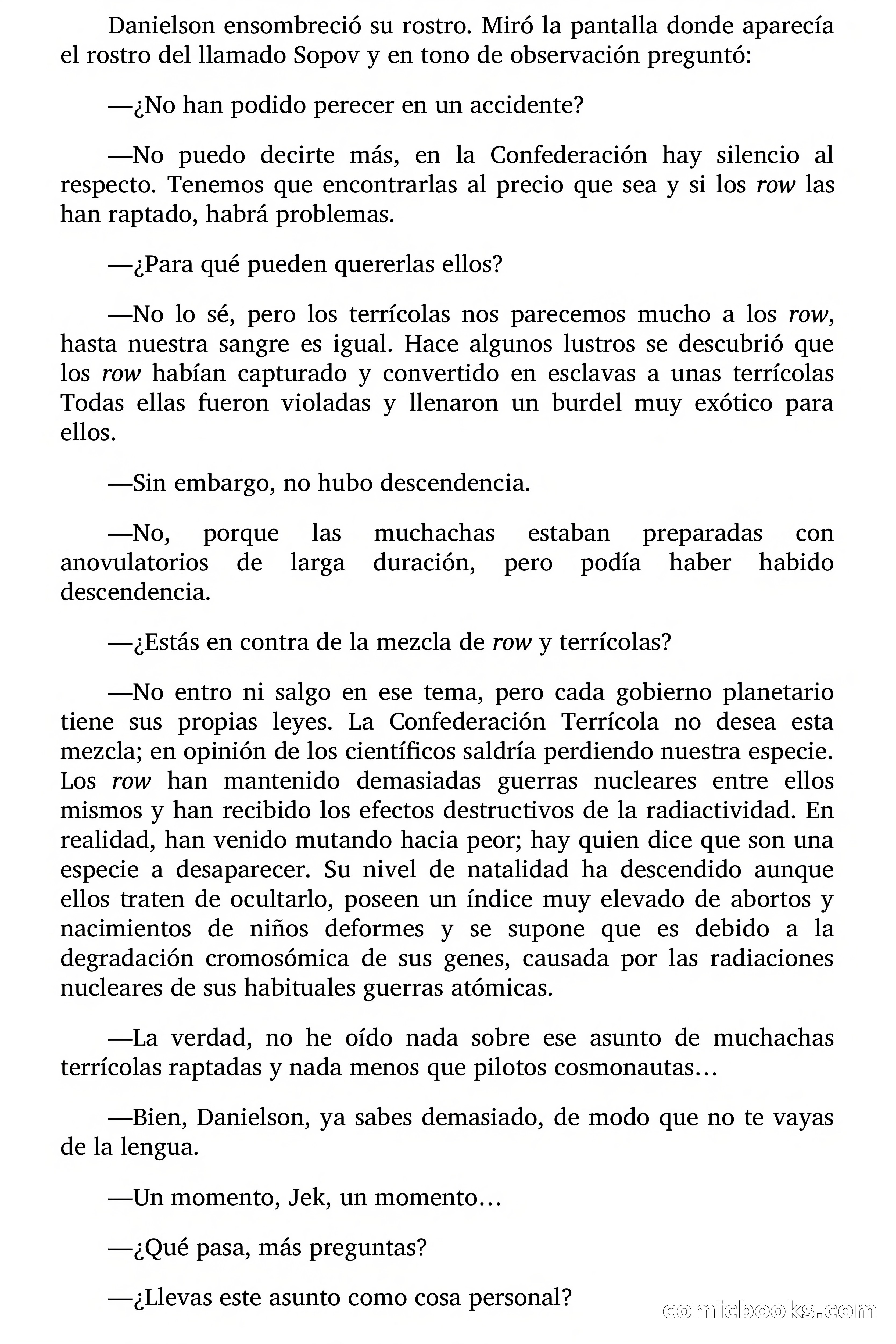 Pánico entre las raptadas — page 17 of 107