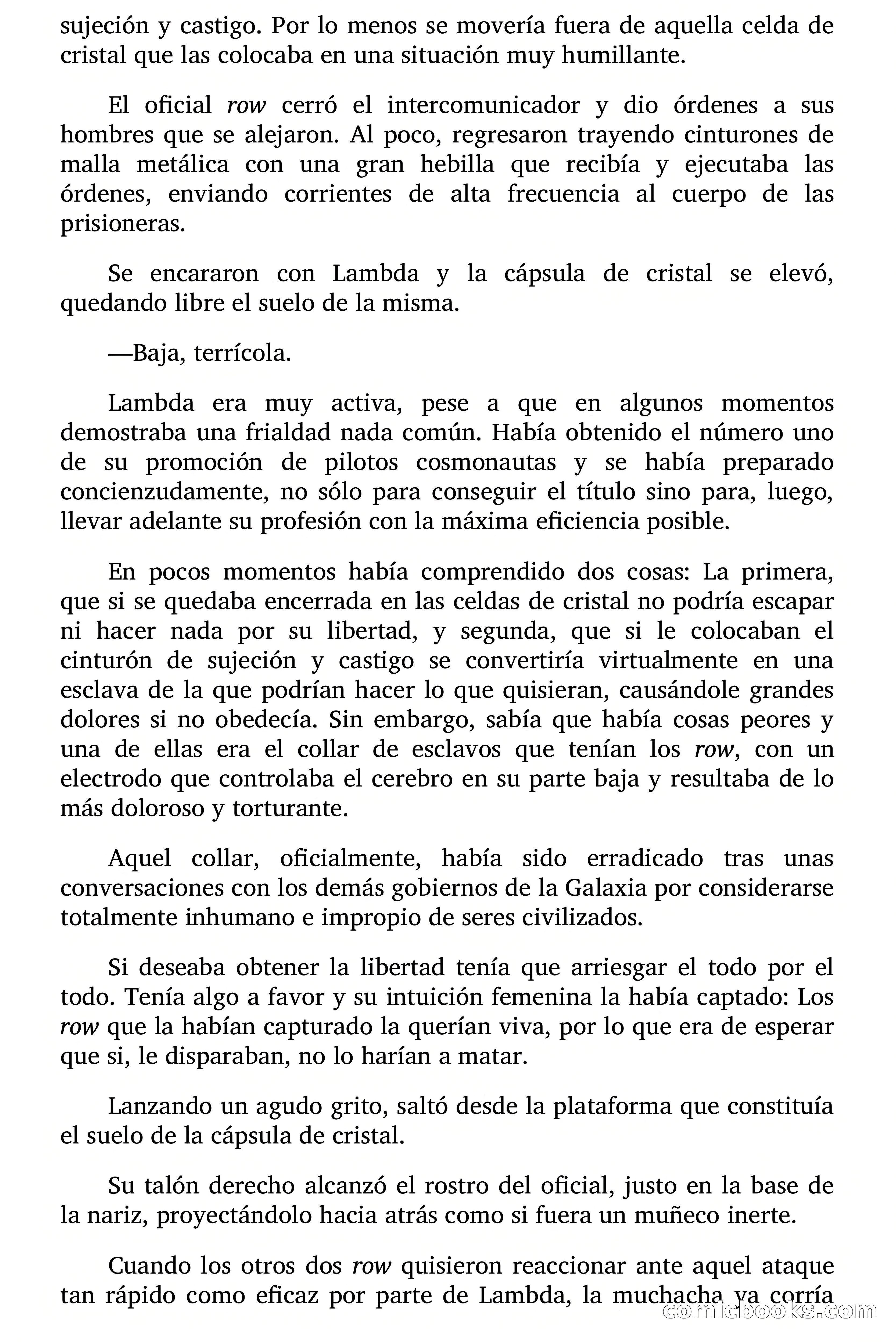 Pánico entre las raptadas — page 24 of 107