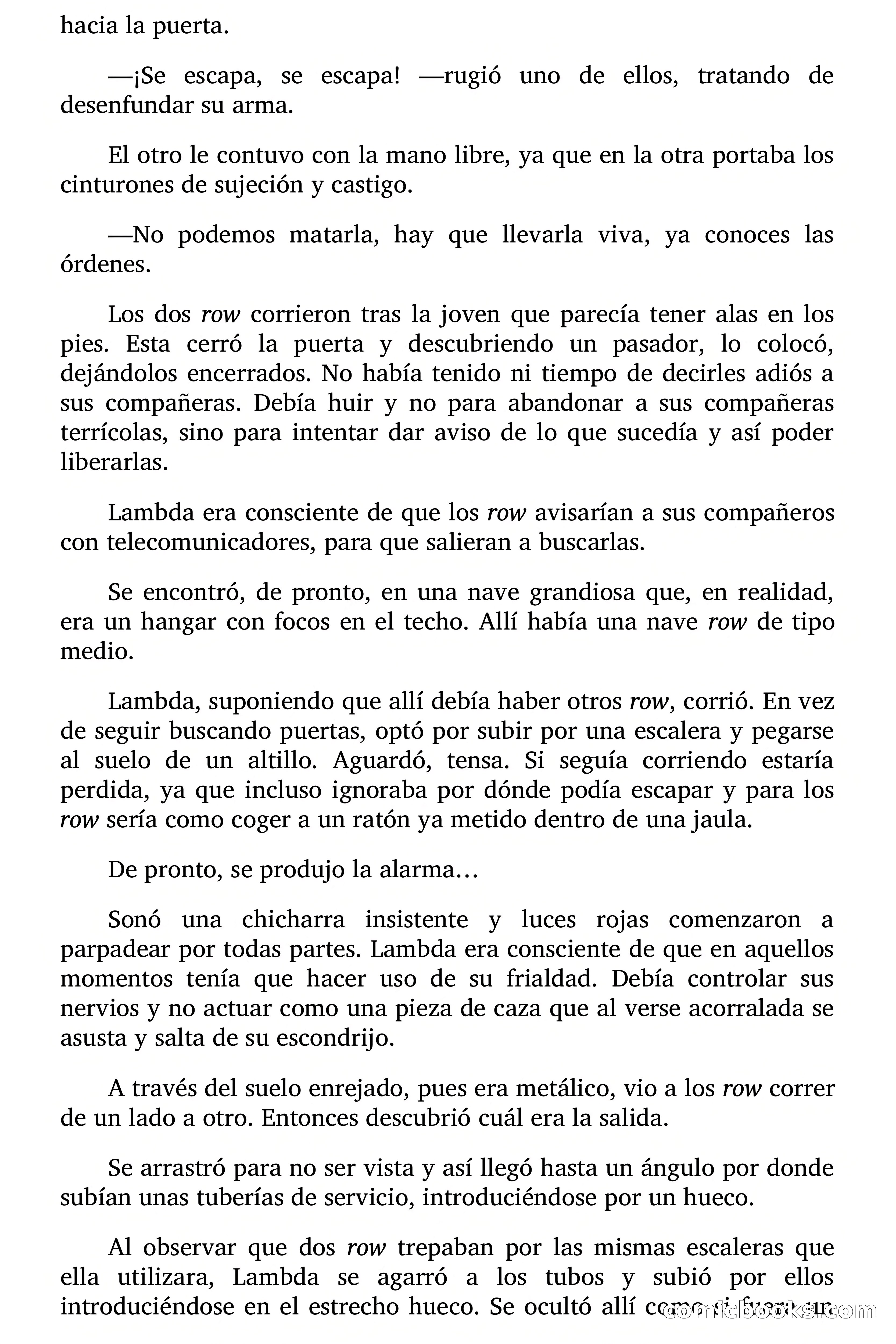Pánico entre las raptadas — page 25 of 107
