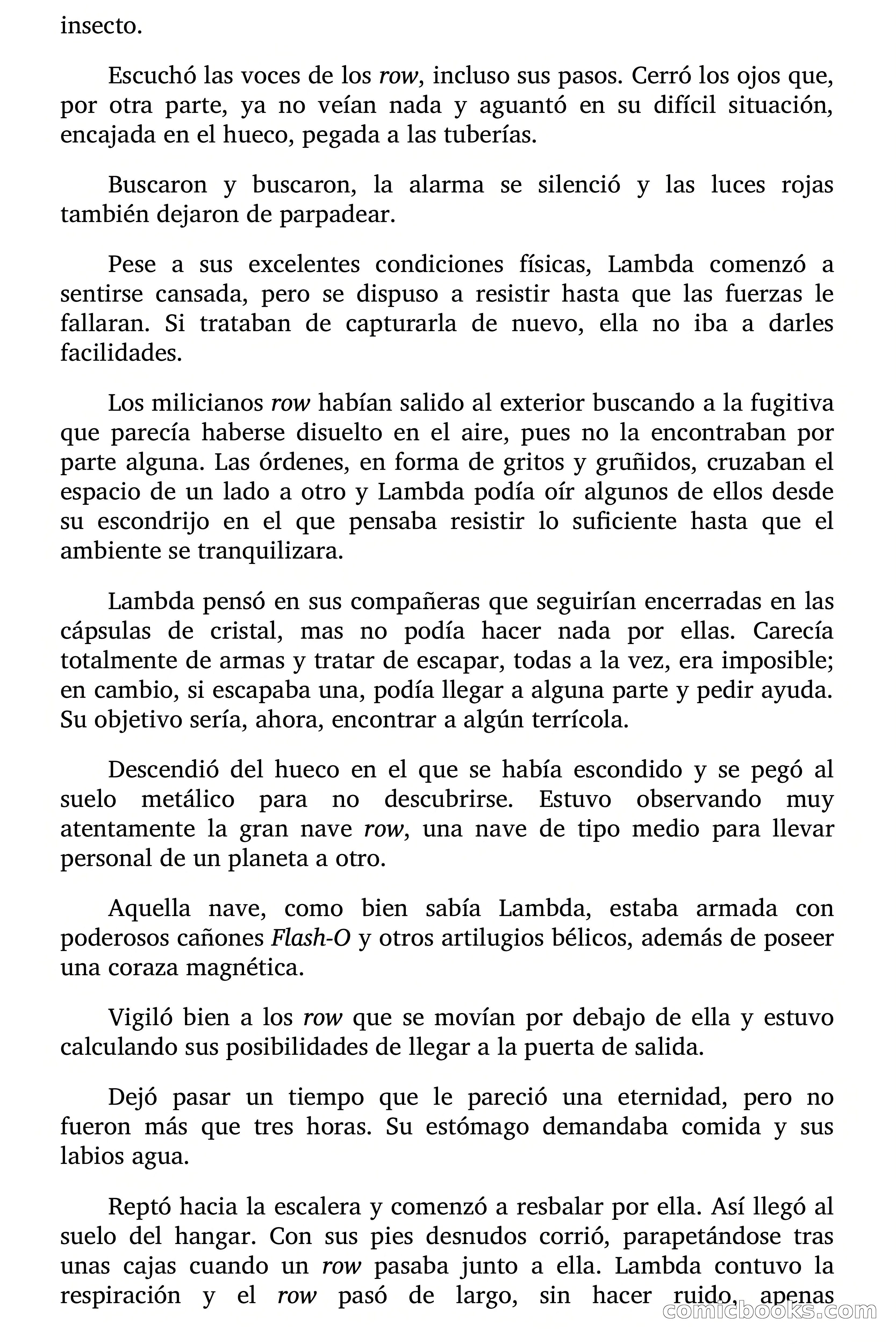 Pánico entre las raptadas — page 26 of 107