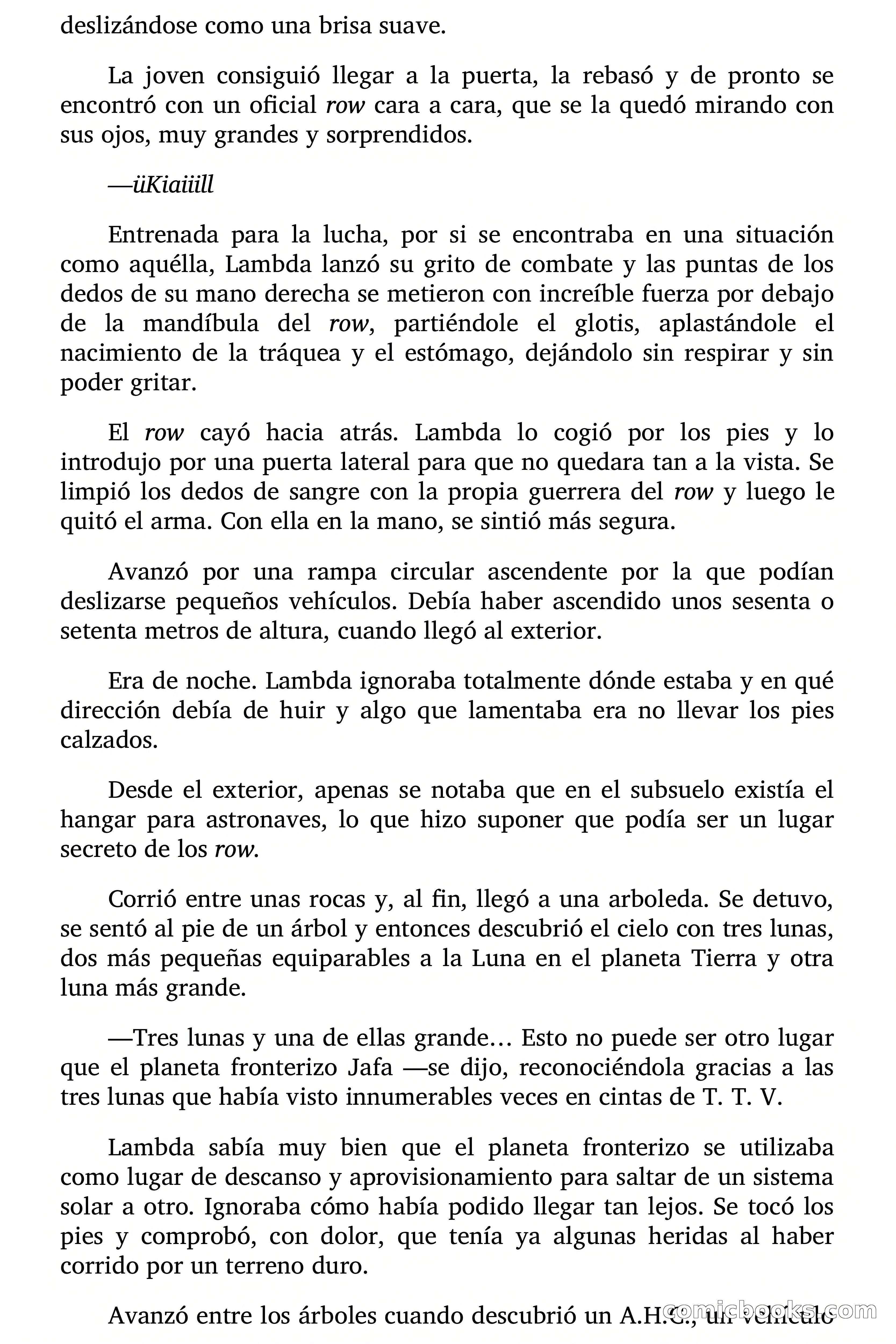 Pánico entre las raptadas — page 27 of 107