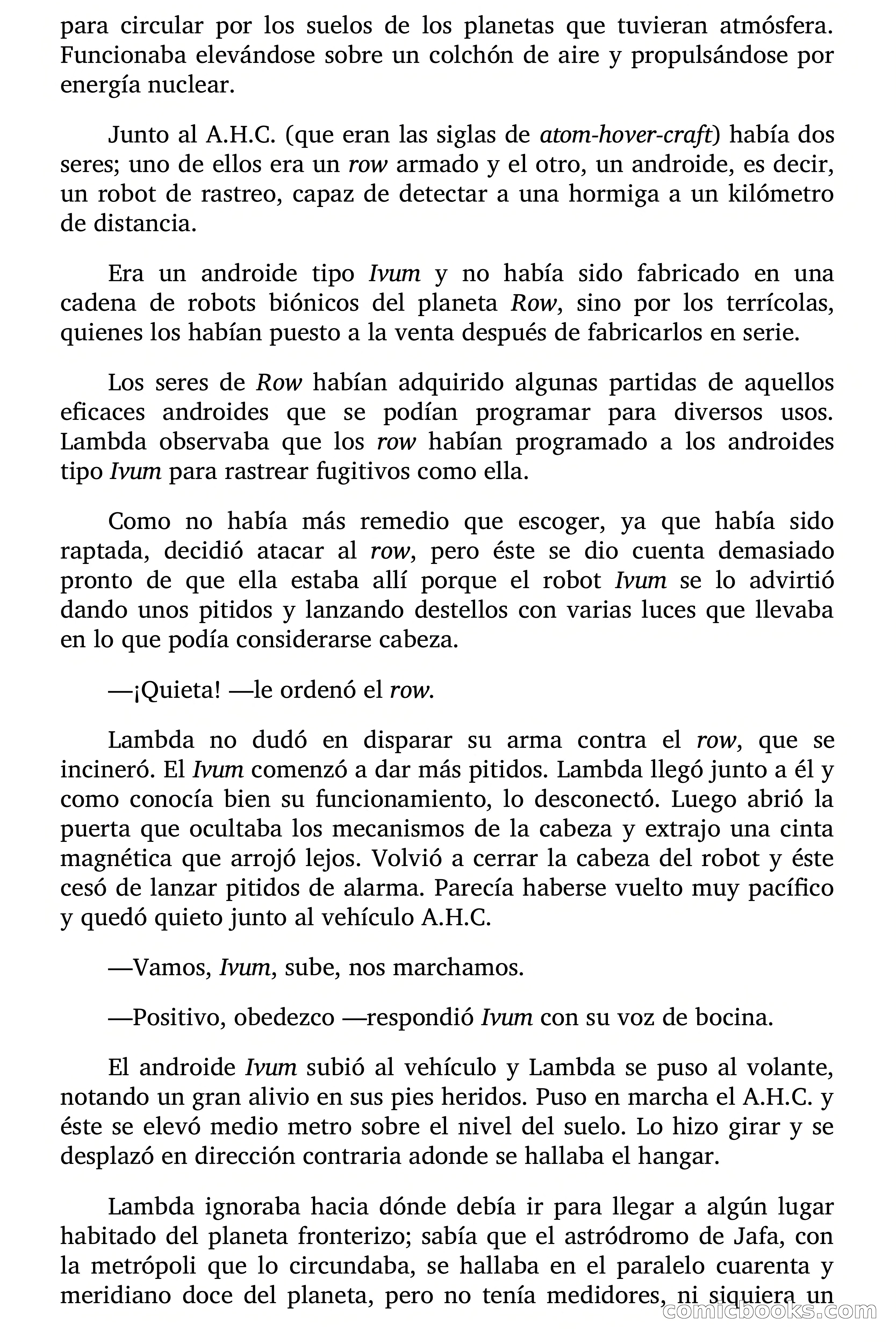 Pánico entre las raptadas — page 28 of 107