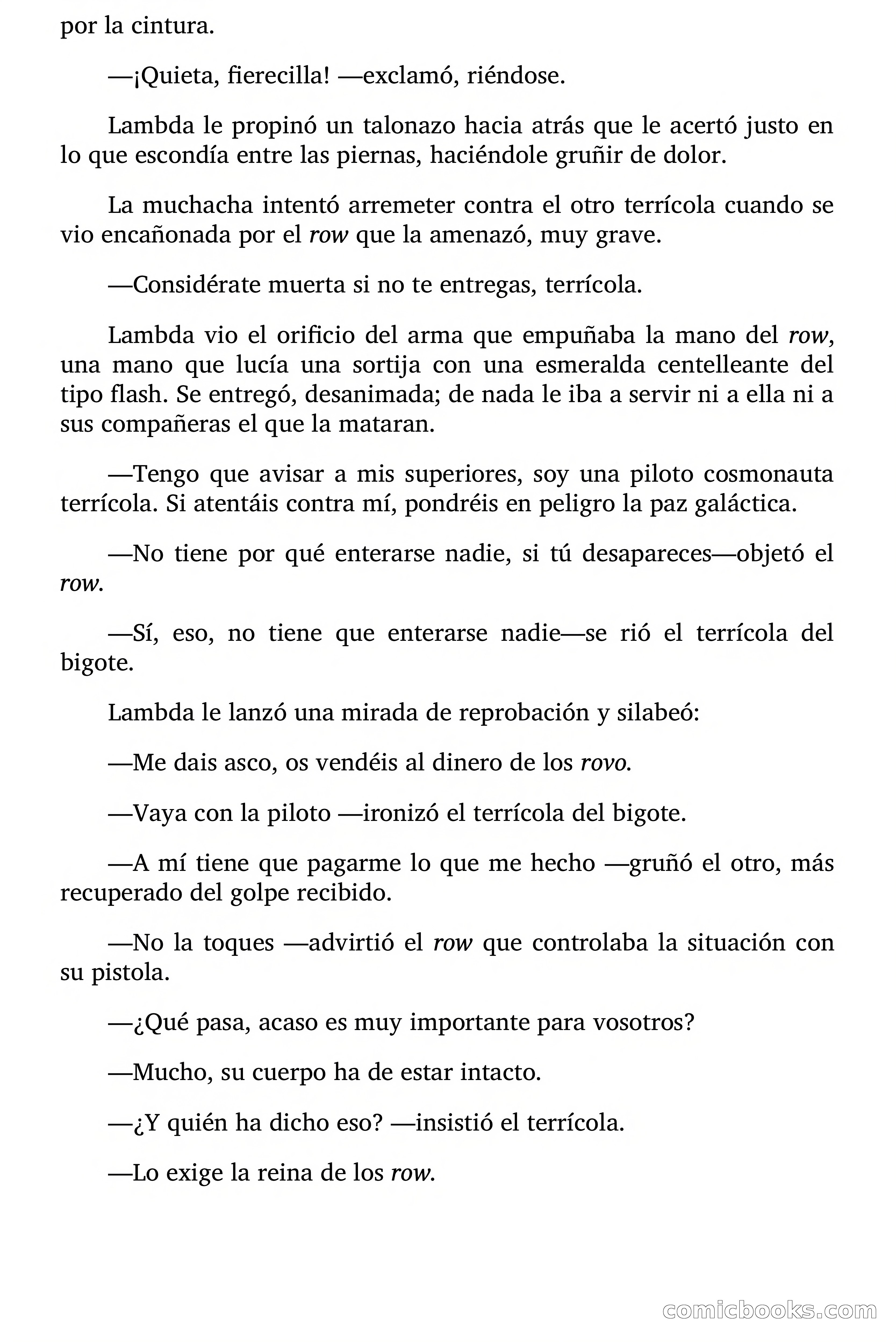 Pánico entre las raptadas — page 31 of 107