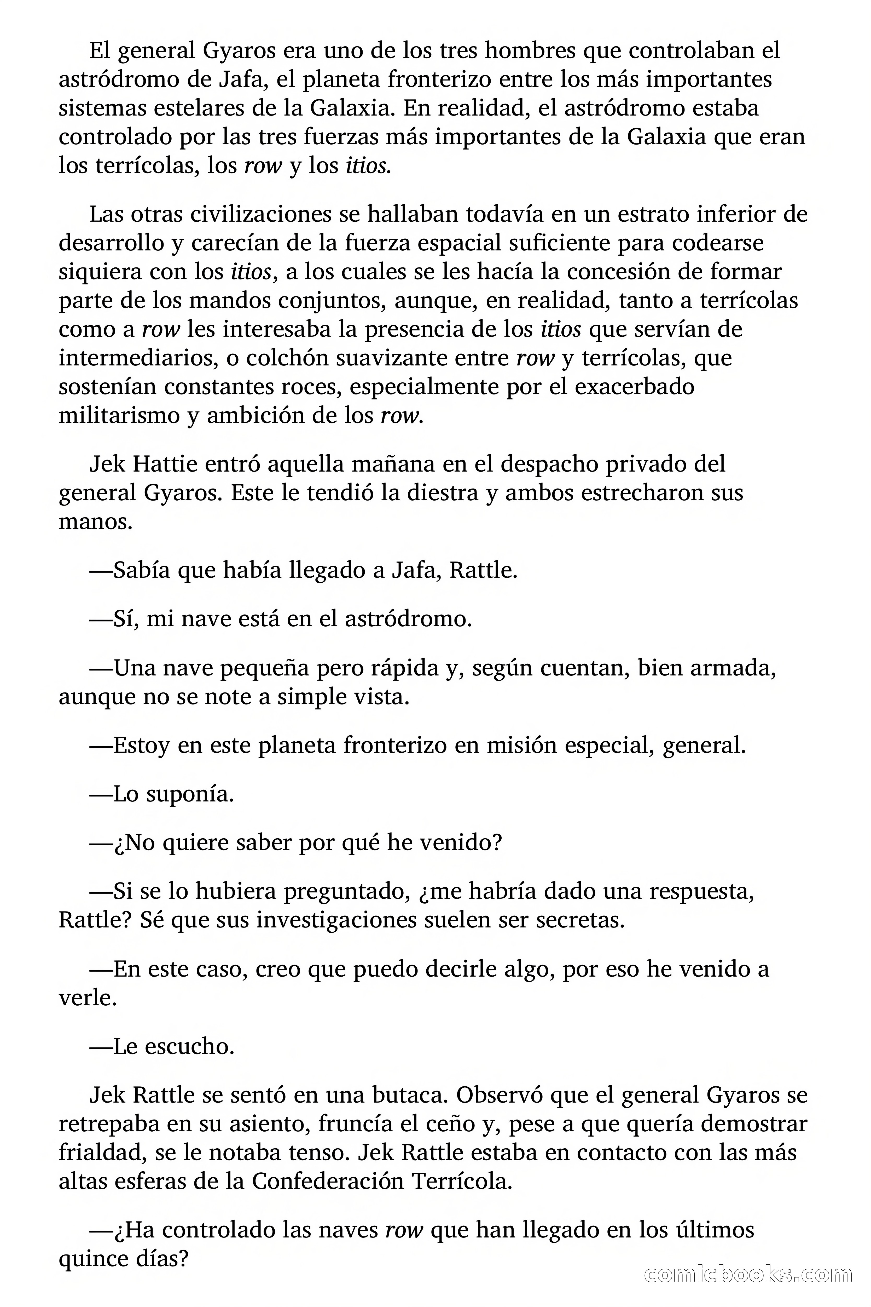 Pánico entre las raptadas — page 33 of 107