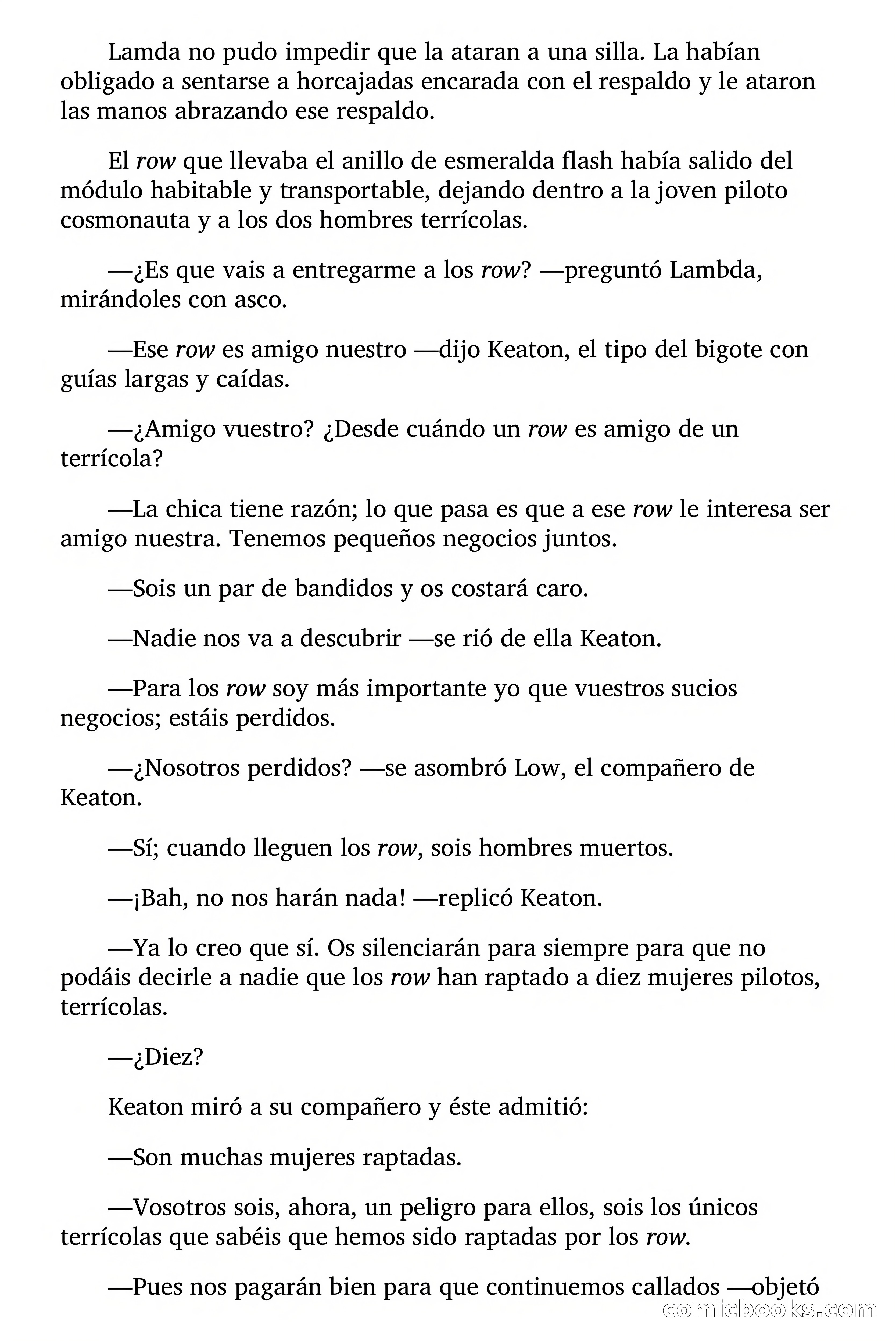 Pánico entre las raptadas — page 40 of 107
