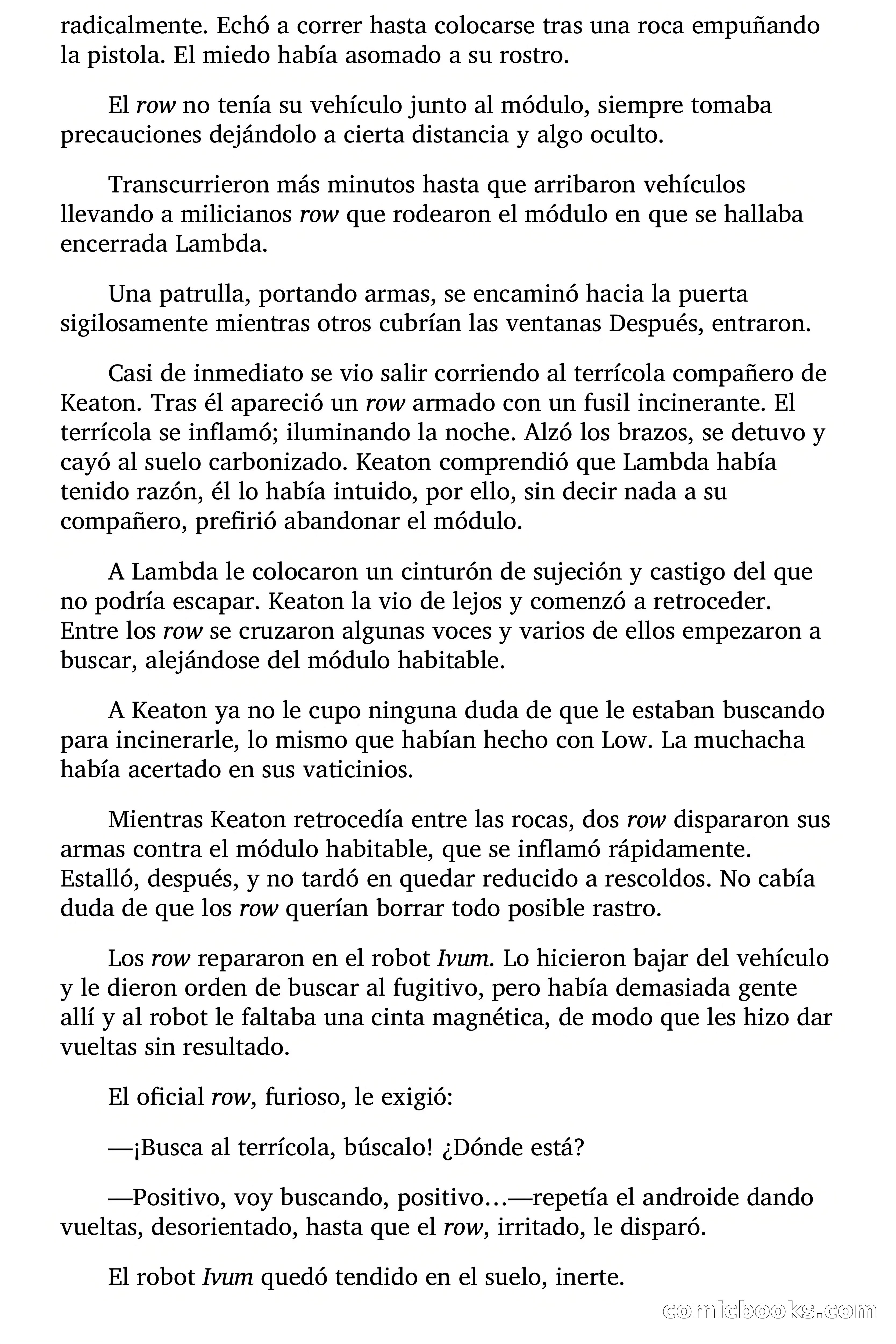 Pánico entre las raptadas — page 42 of 107