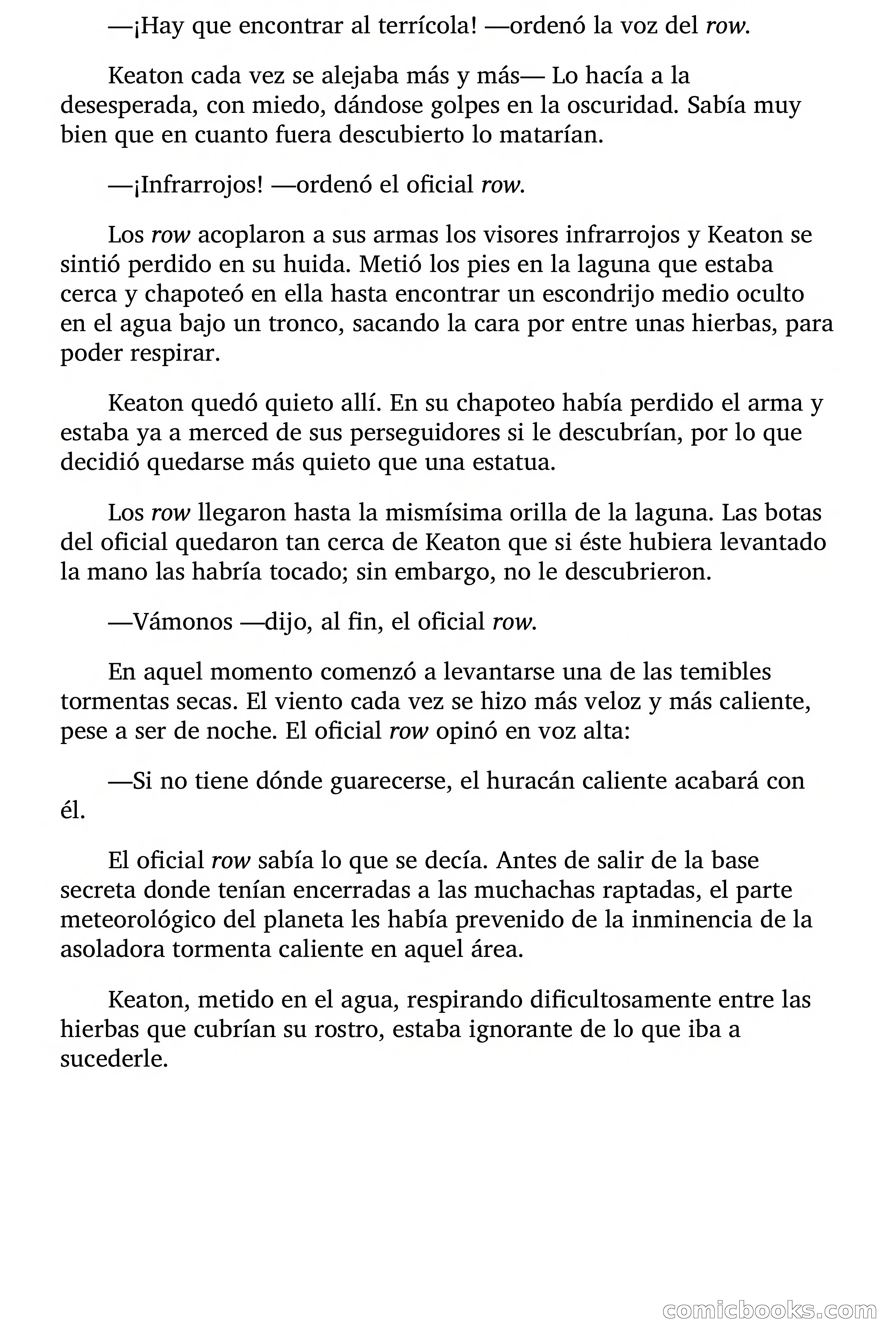 Pánico entre las raptadas — page 43 of 107