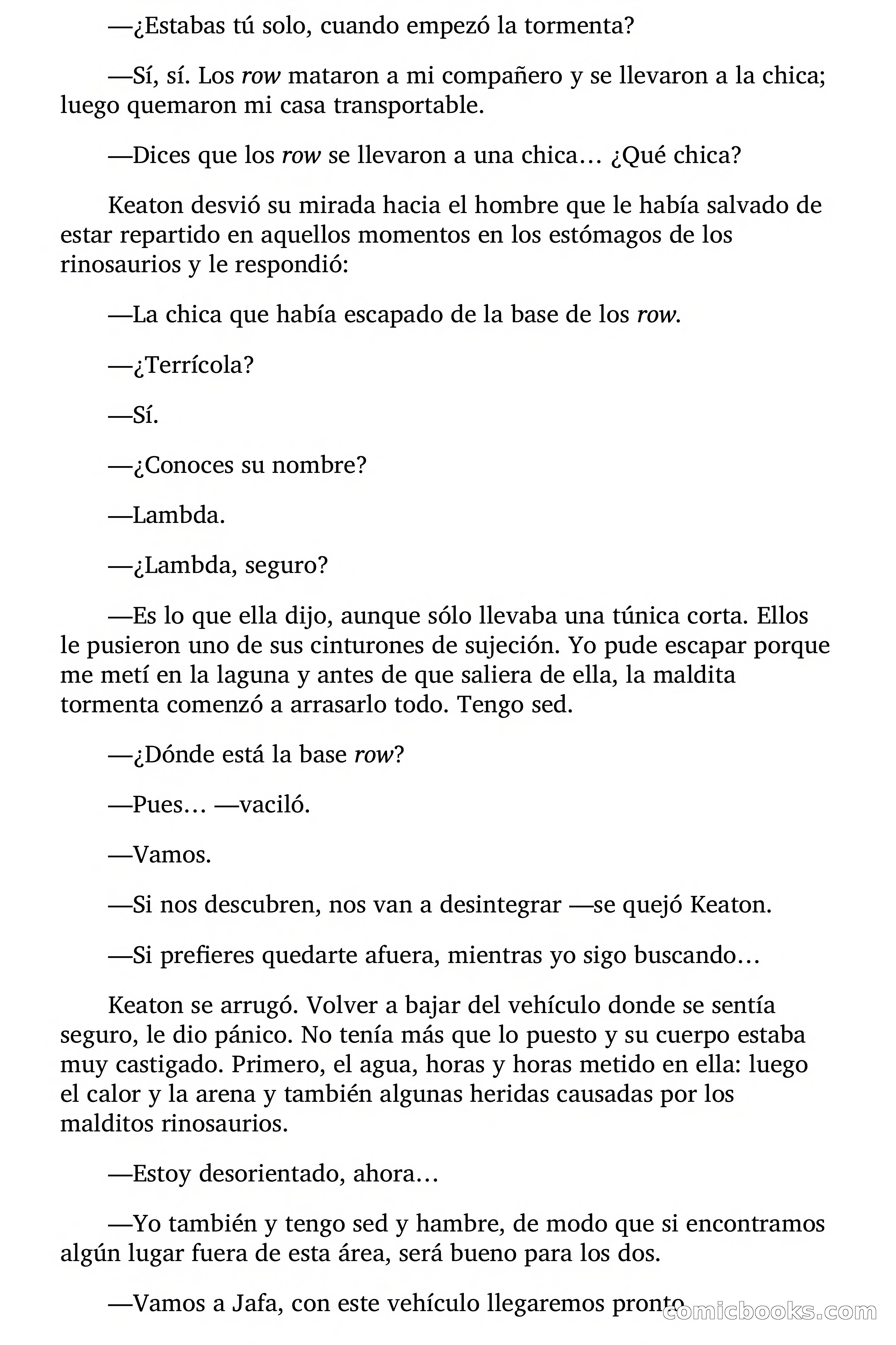 Pánico entre las raptadas — page 51 of 107
