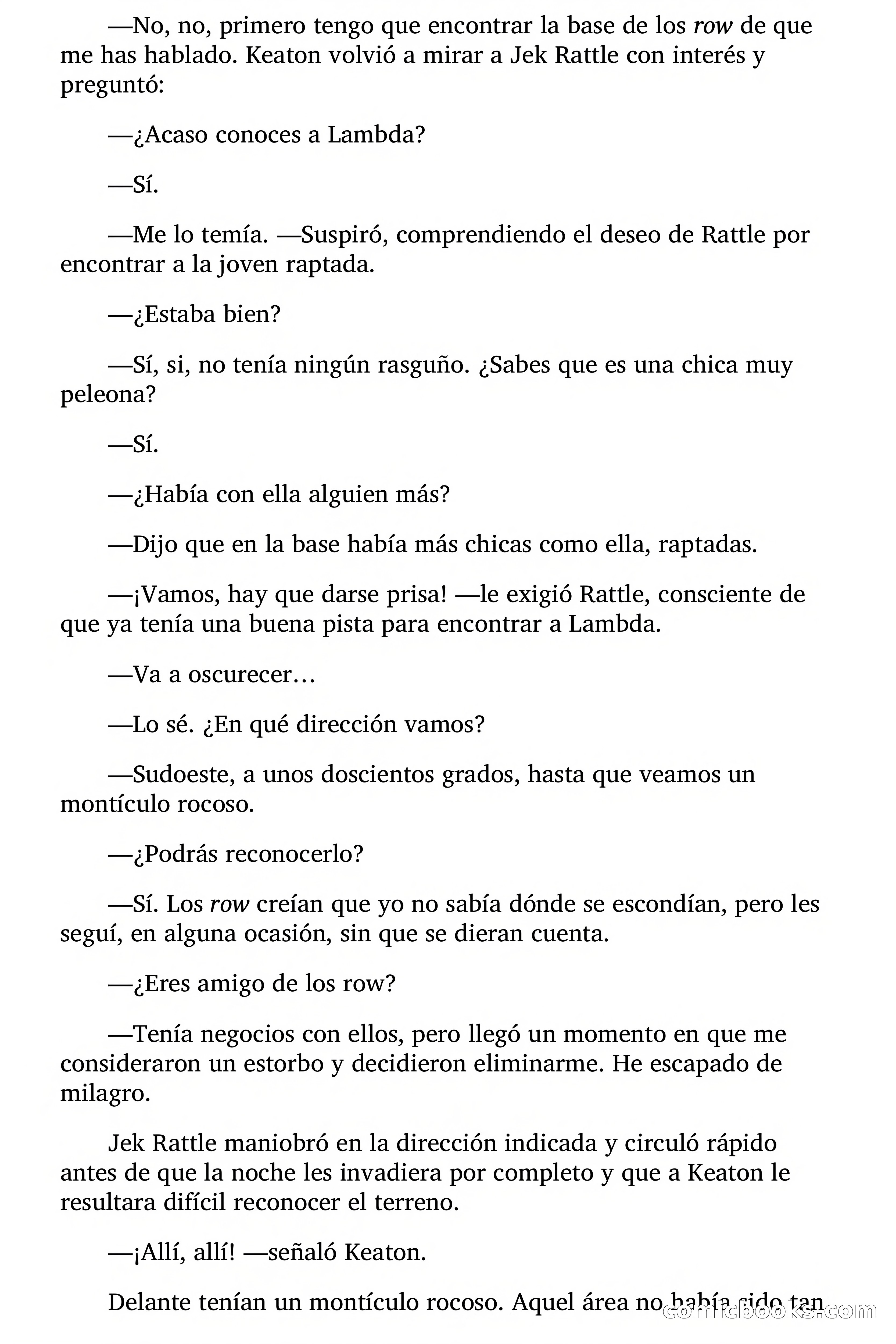 Pánico entre las raptadas — page 52 of 107