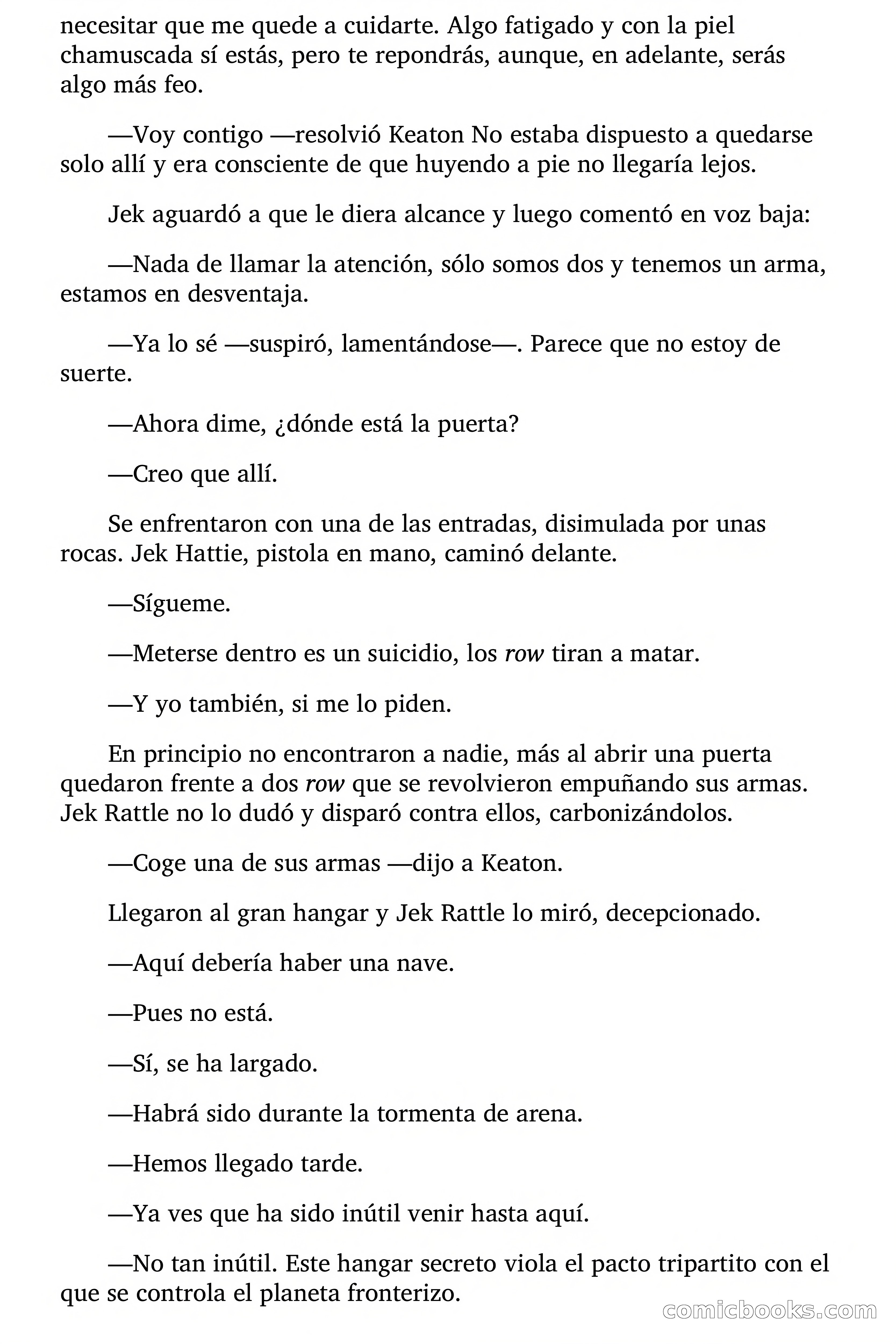 Pánico entre las raptadas — page 54 of 107
