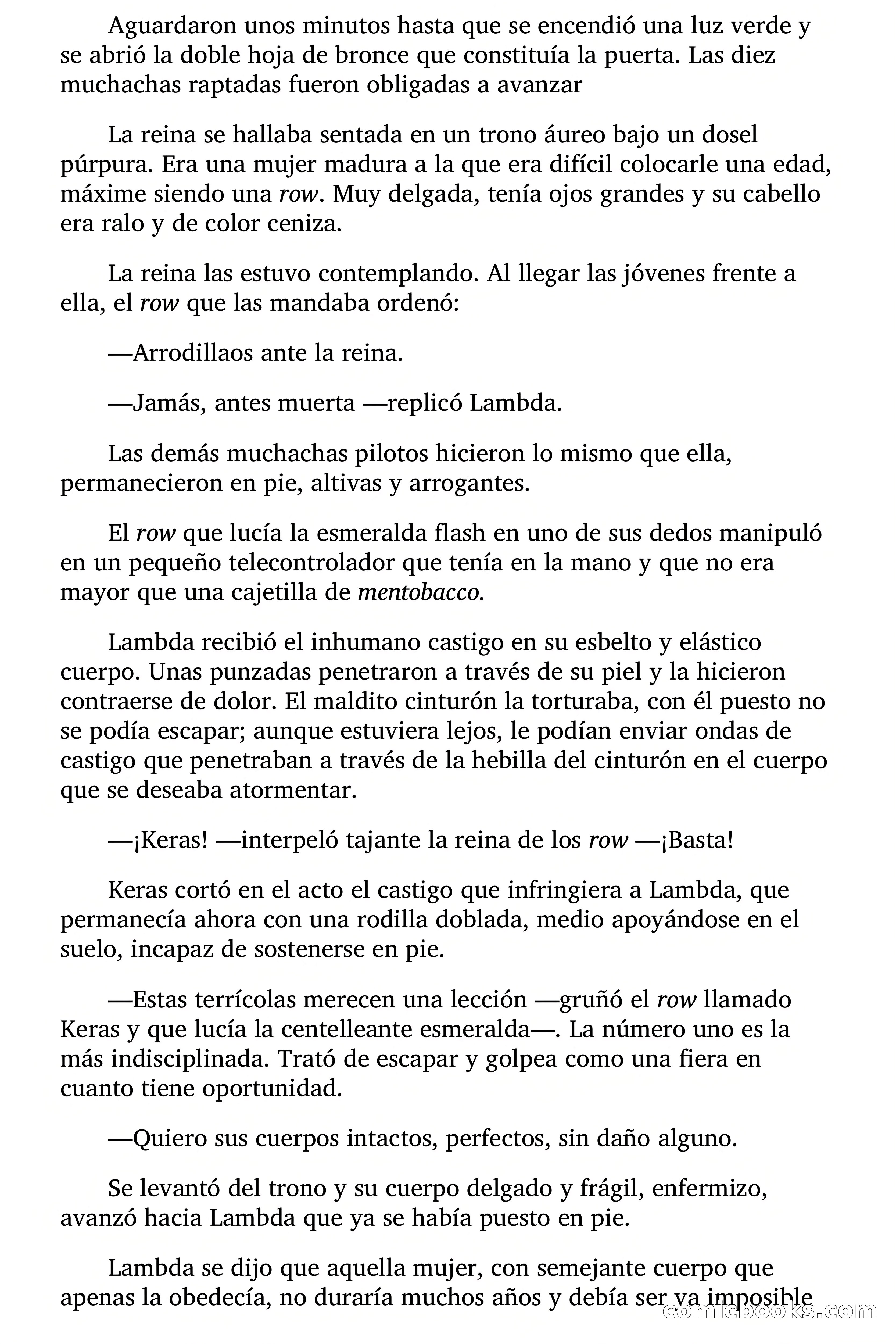 Pánico entre las raptadas — page 59 of 107