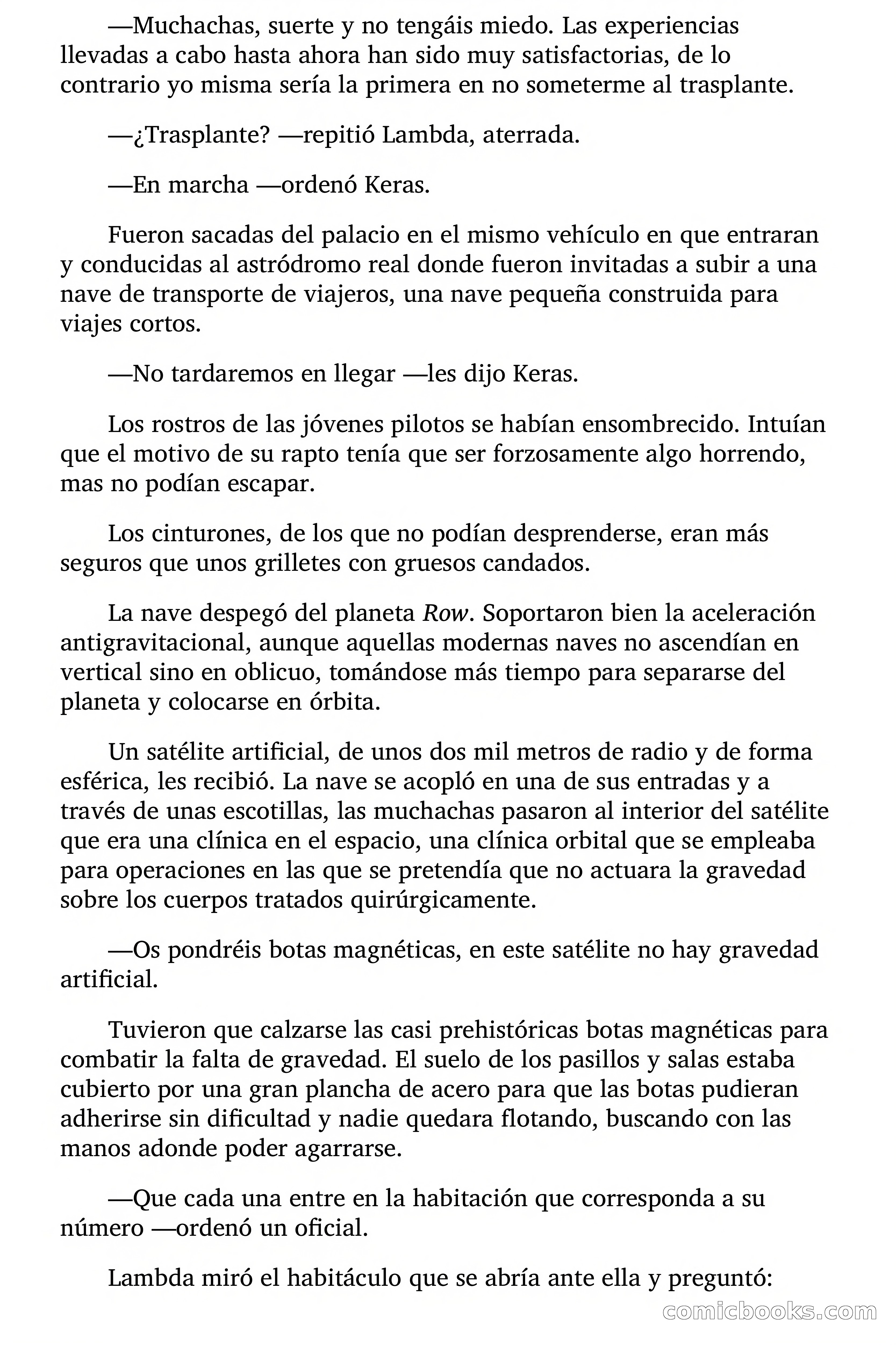 Pánico entre las raptadas — page 61 of 107