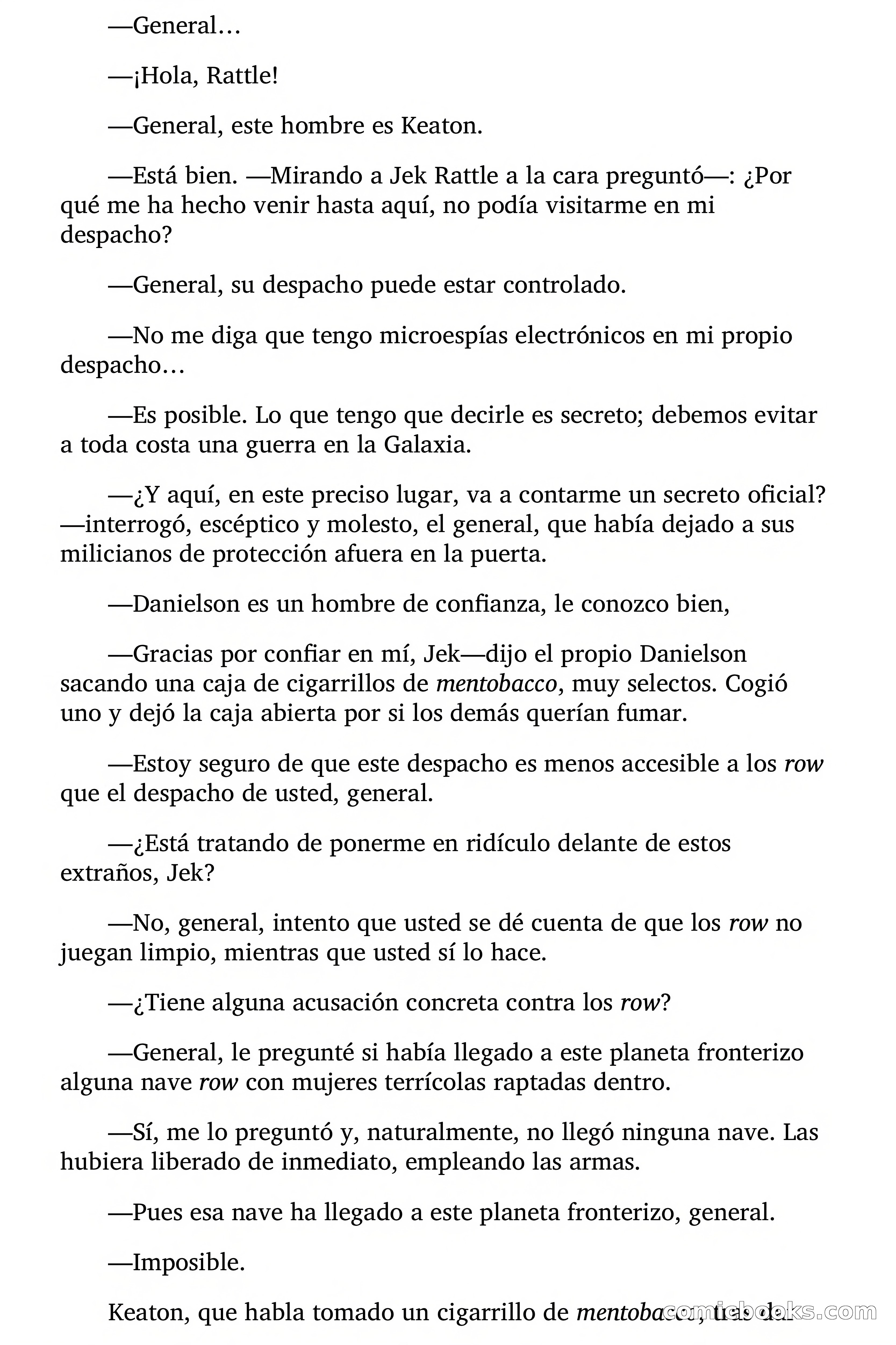 Pánico entre las raptadas — page 67 of 107