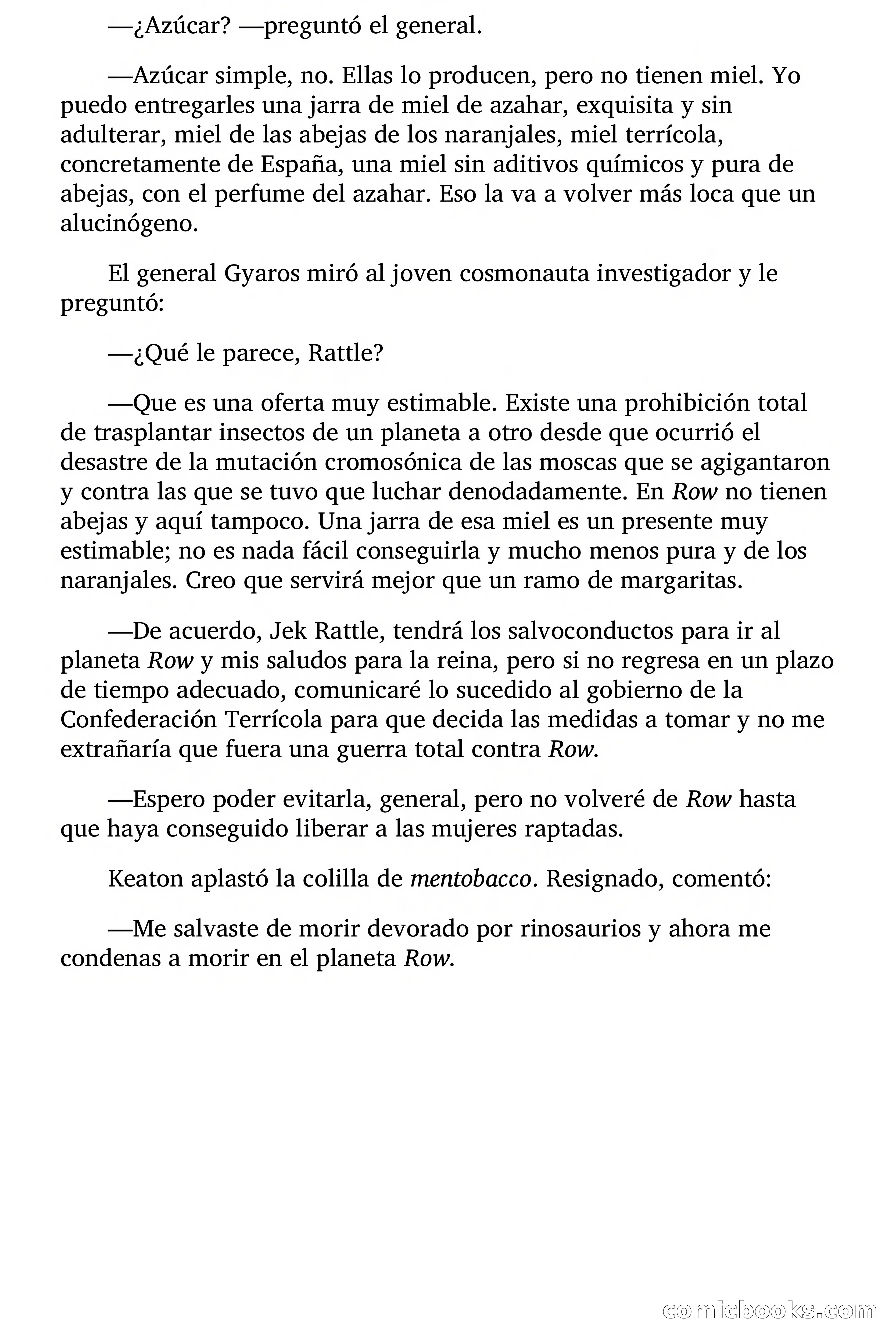 Pánico entre las raptadas — page 70 of 107