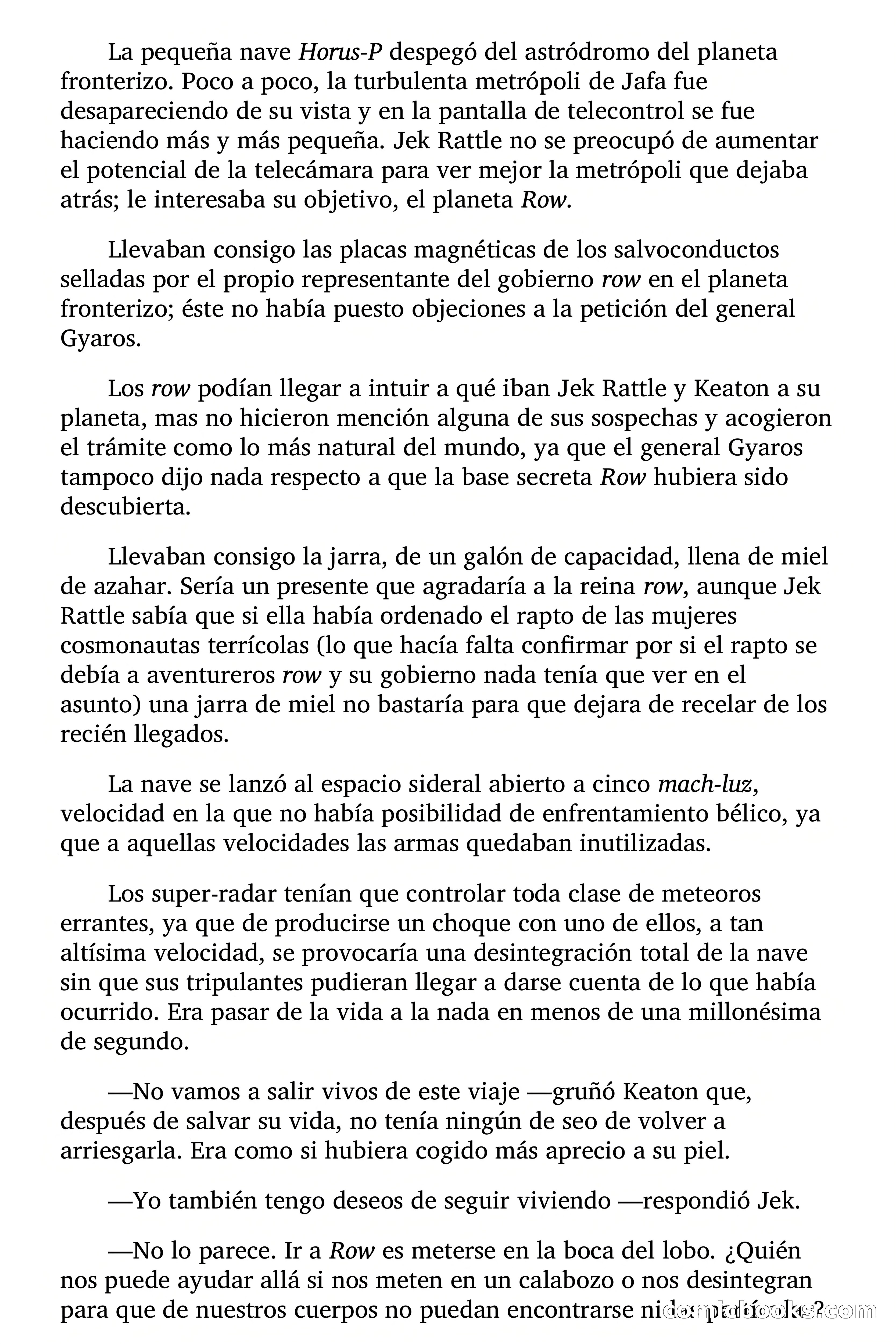 Pánico entre las raptadas — page 72 of 107
