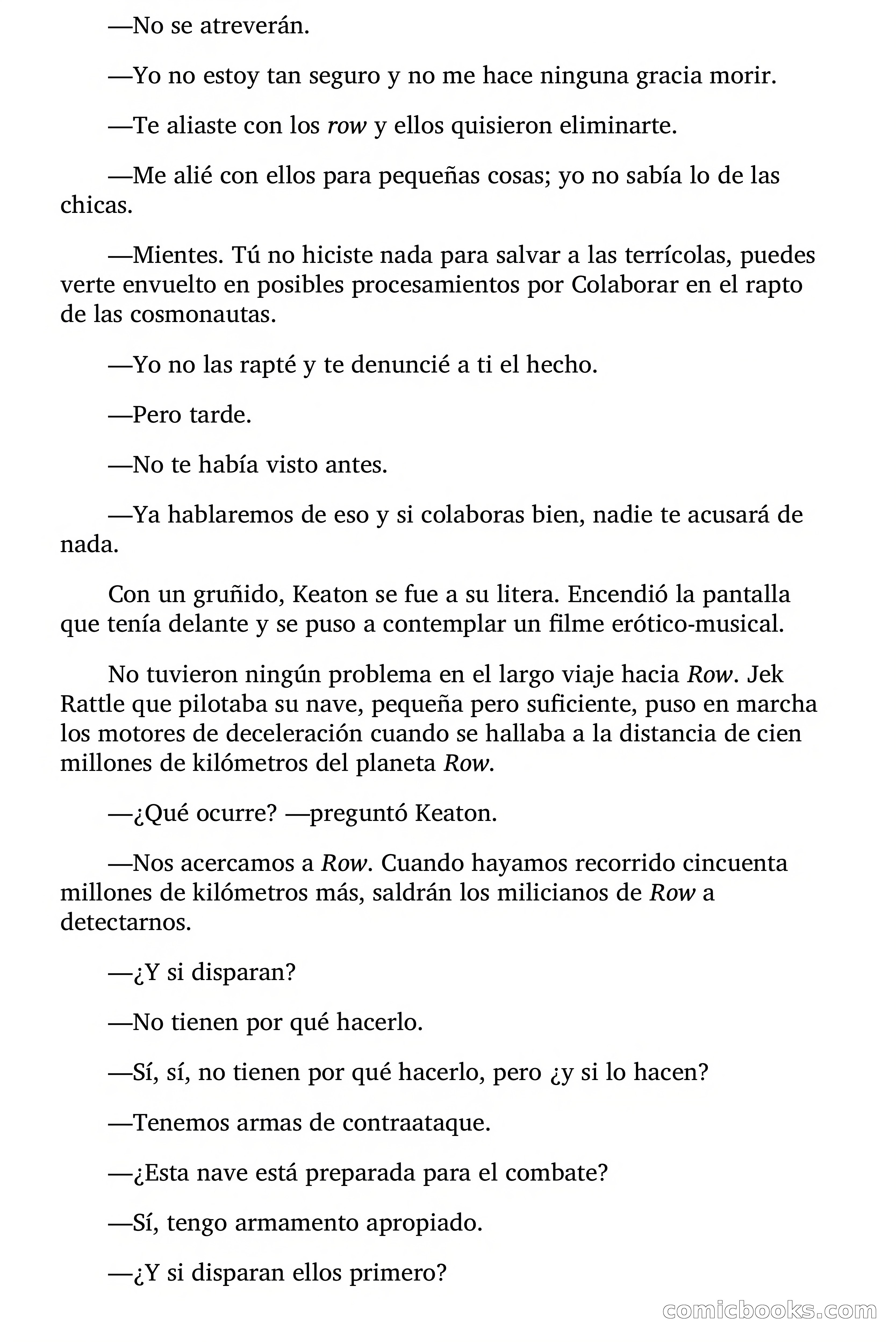 Pánico entre las raptadas — page 73 of 107