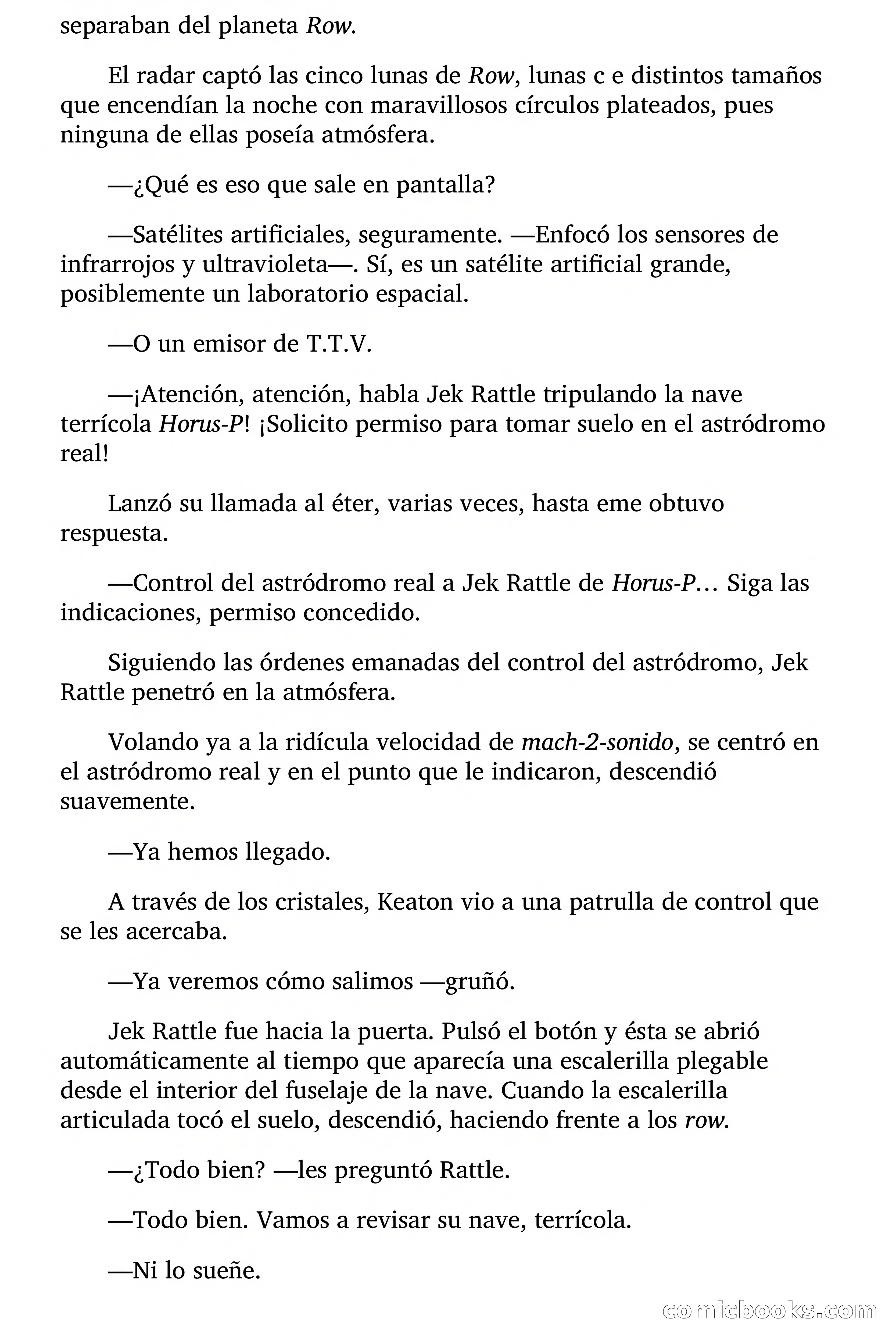 Pánico entre las raptadas — page 75 of 107