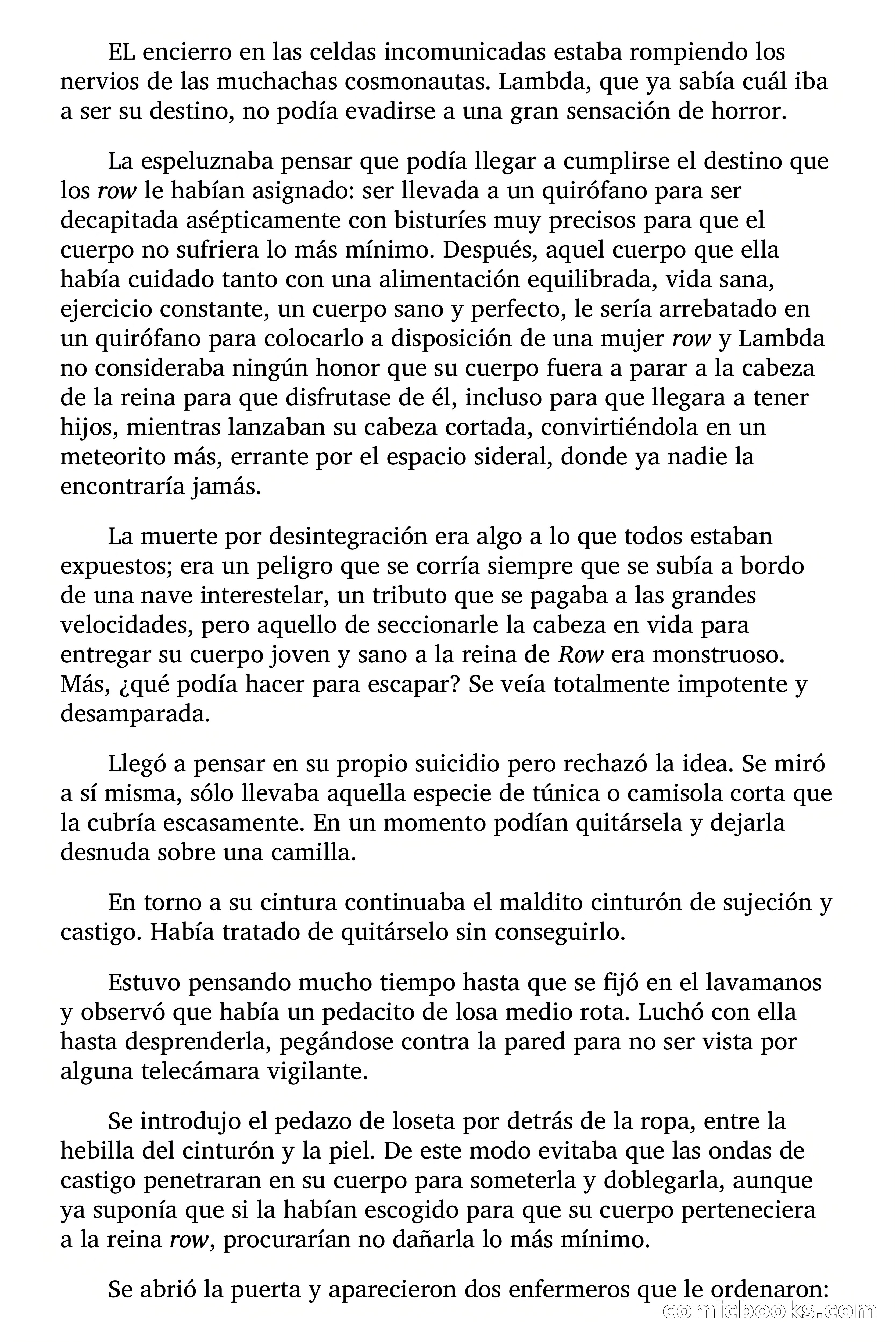 Pánico entre las raptadas — page 81 of 107