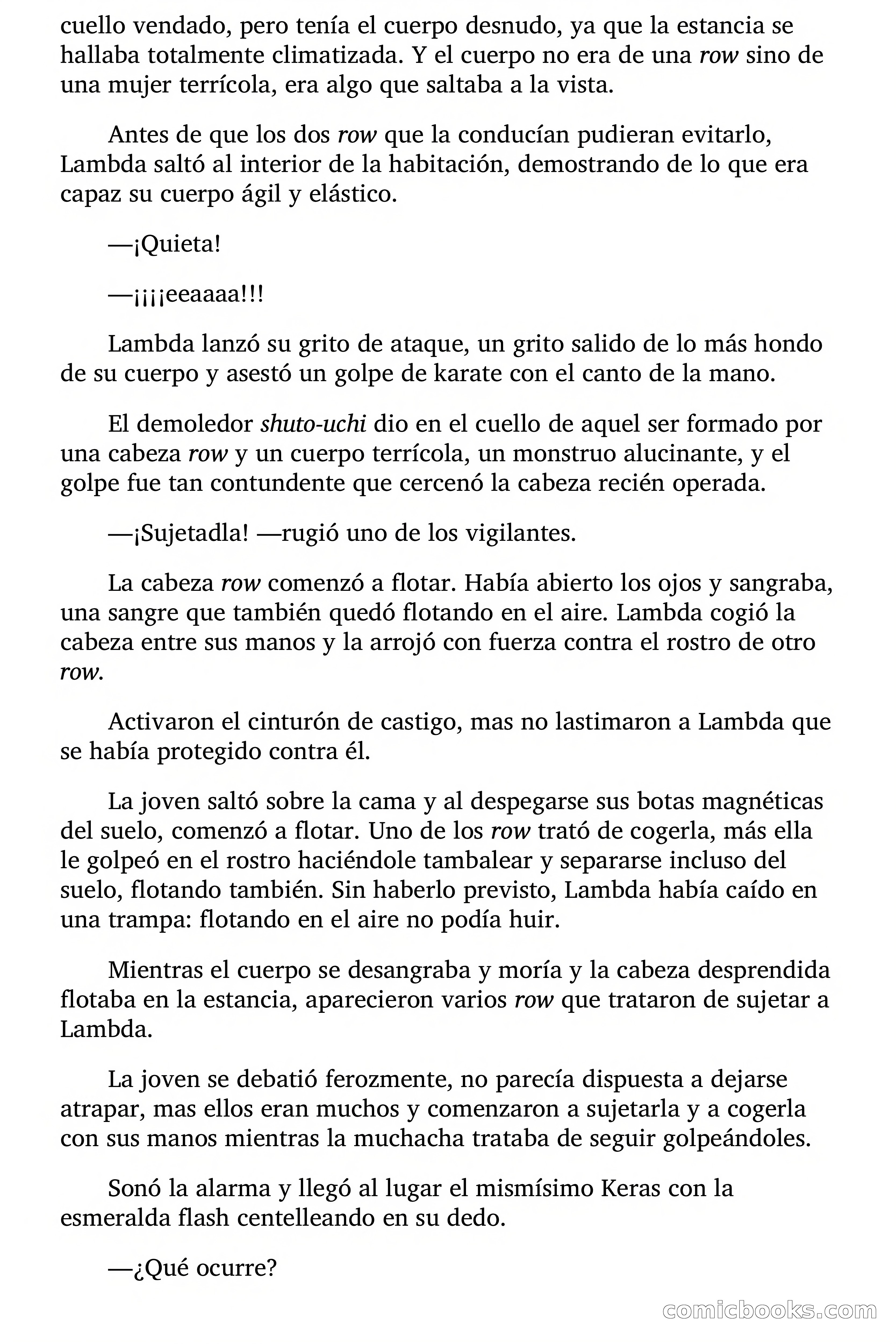 Pánico entre las raptadas — page 83 of 107