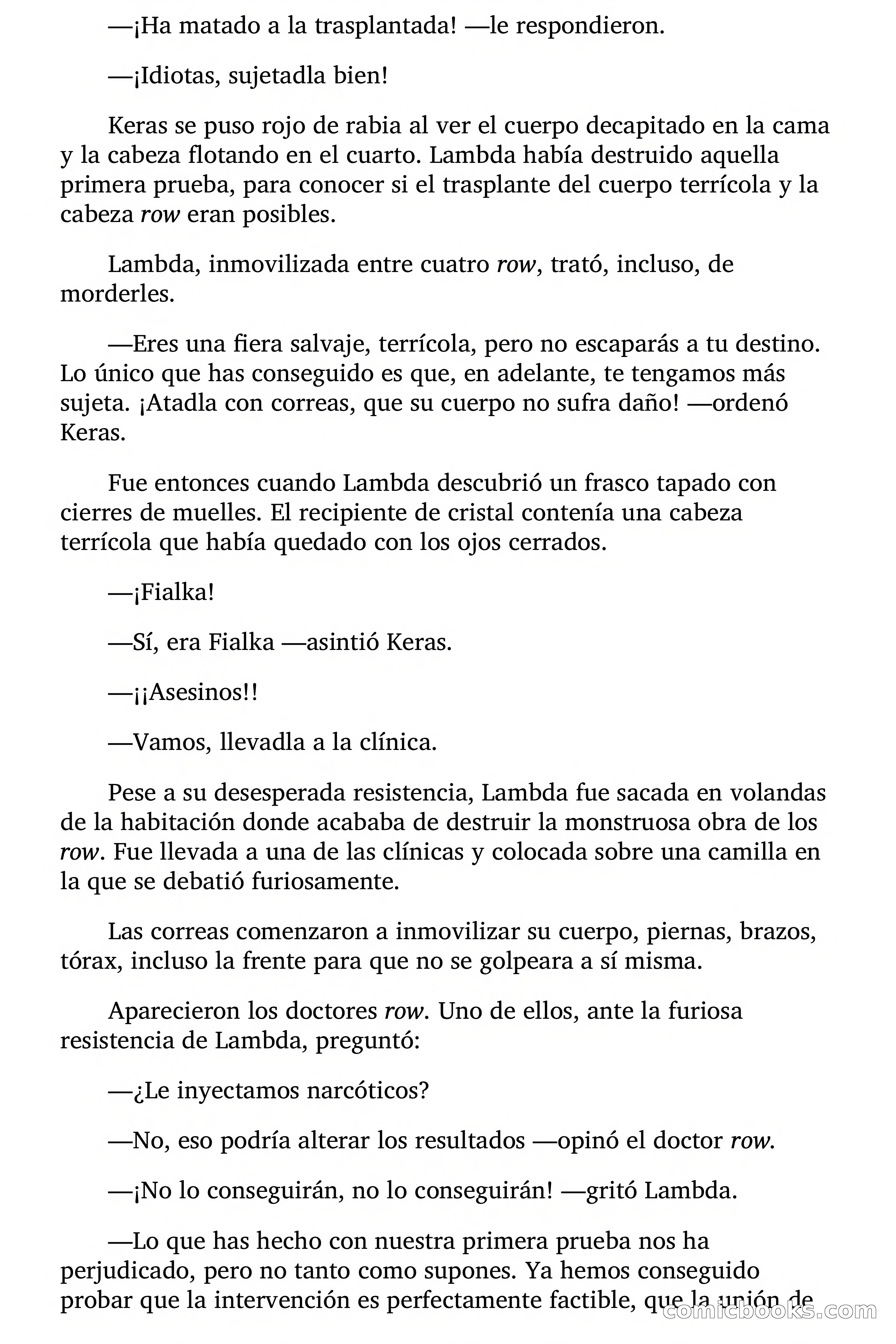 Pánico entre las raptadas — page 84 of 107