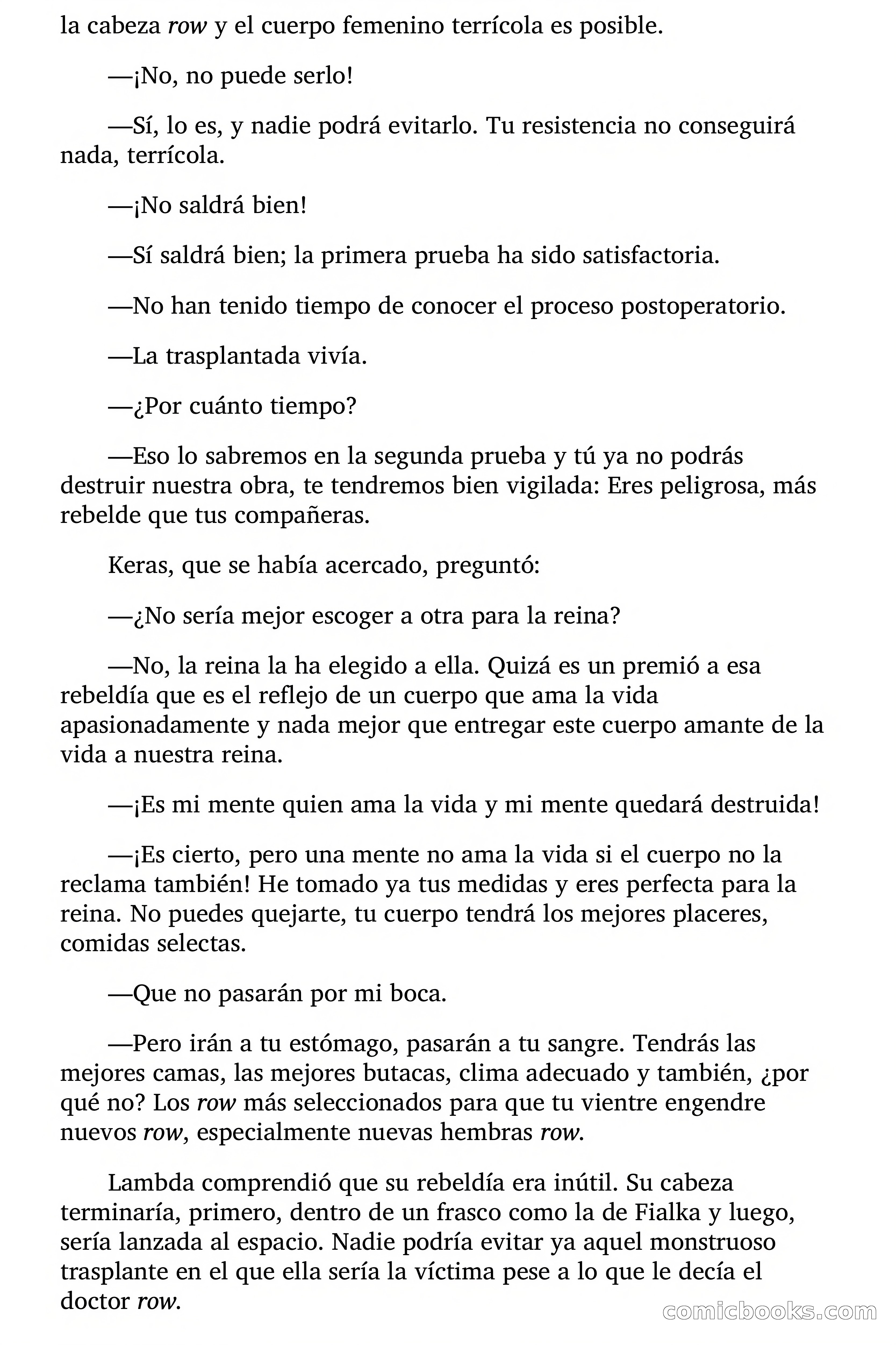 Pánico entre las raptadas — page 85 of 107