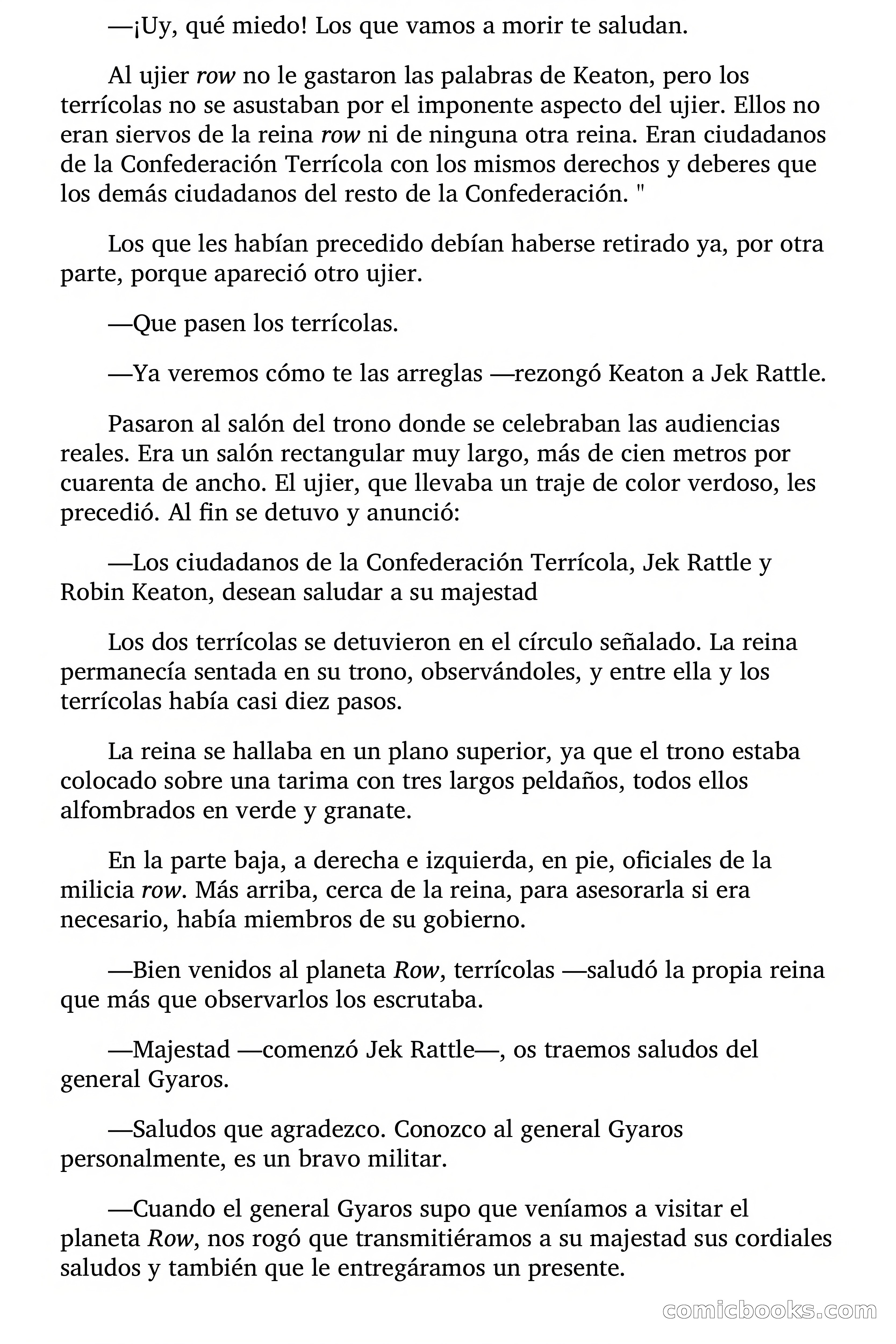 Pánico entre las raptadas — page 89 of 107