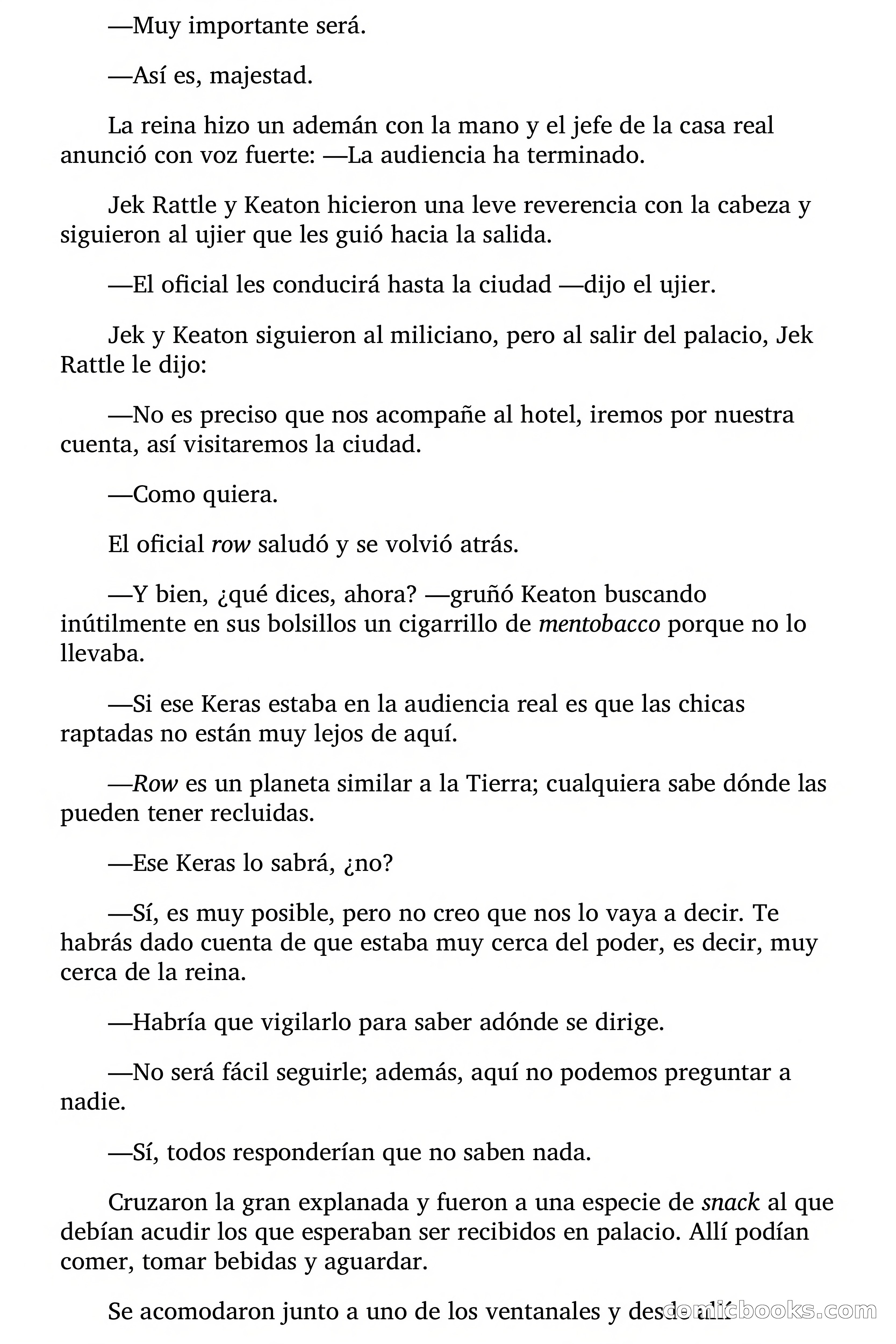 Pánico entre las raptadas — page 91 of 107