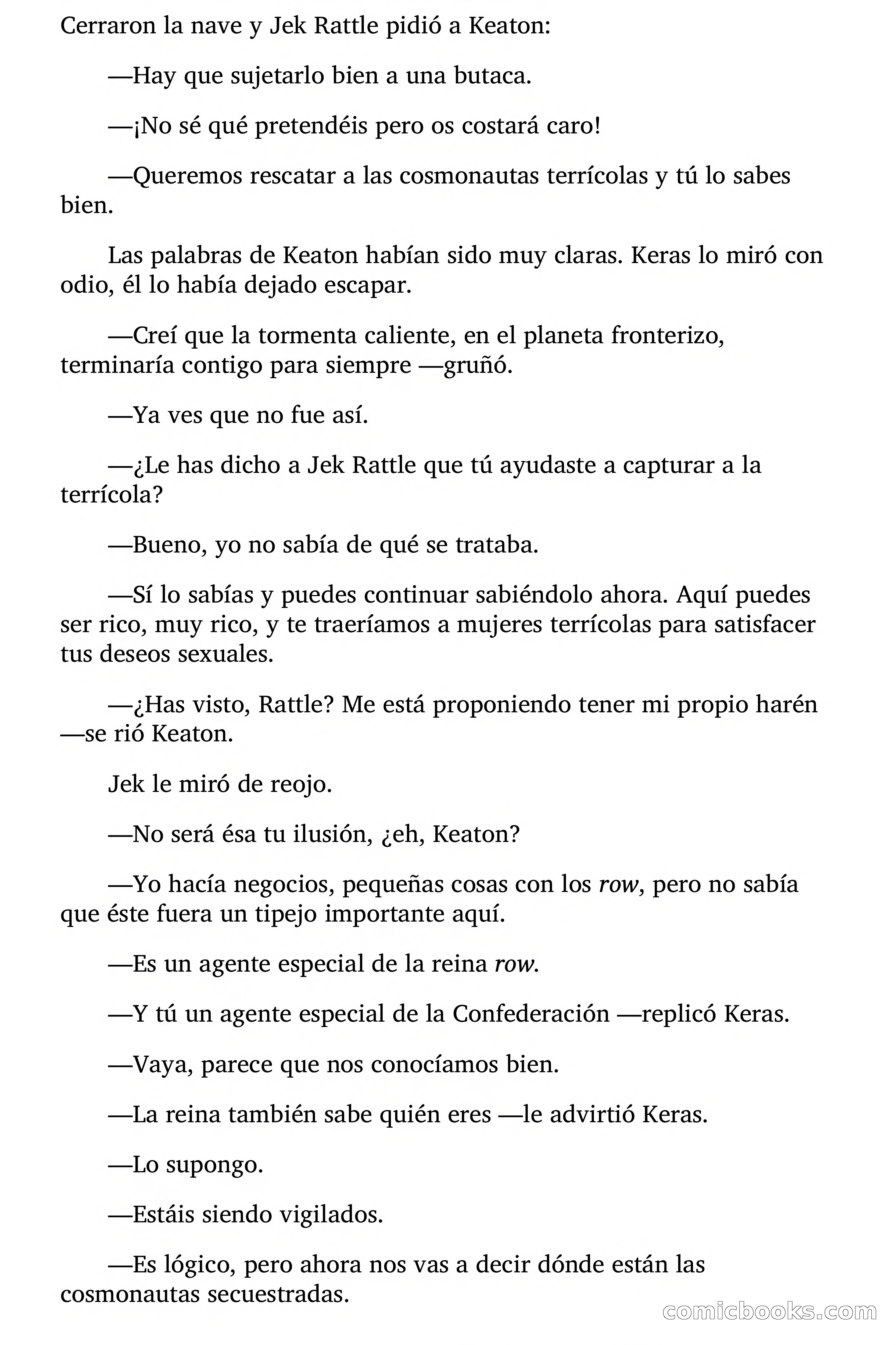 Pánico entre las raptadas — page 95 of 107