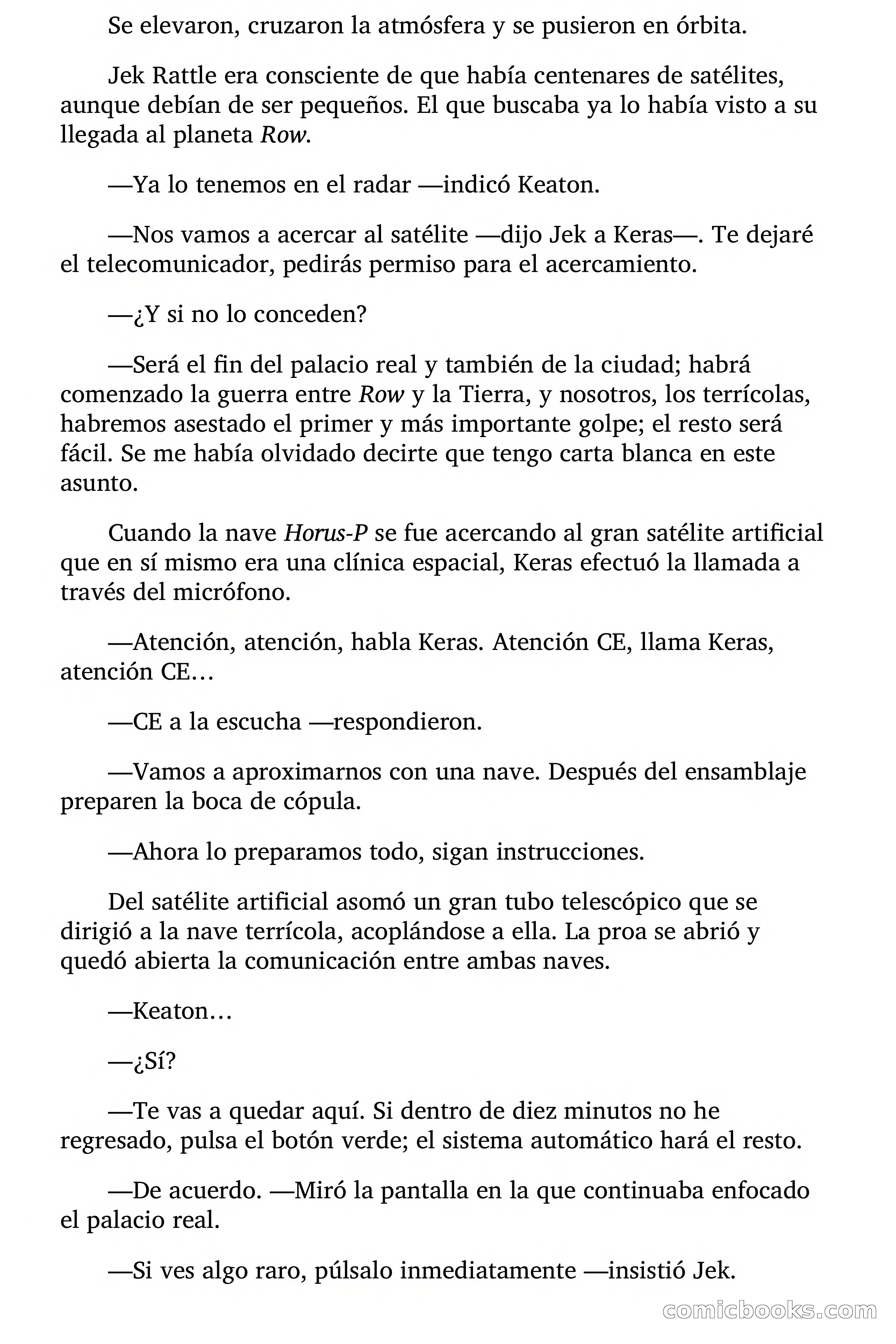 Pánico entre las raptadas — page 101 of 107
