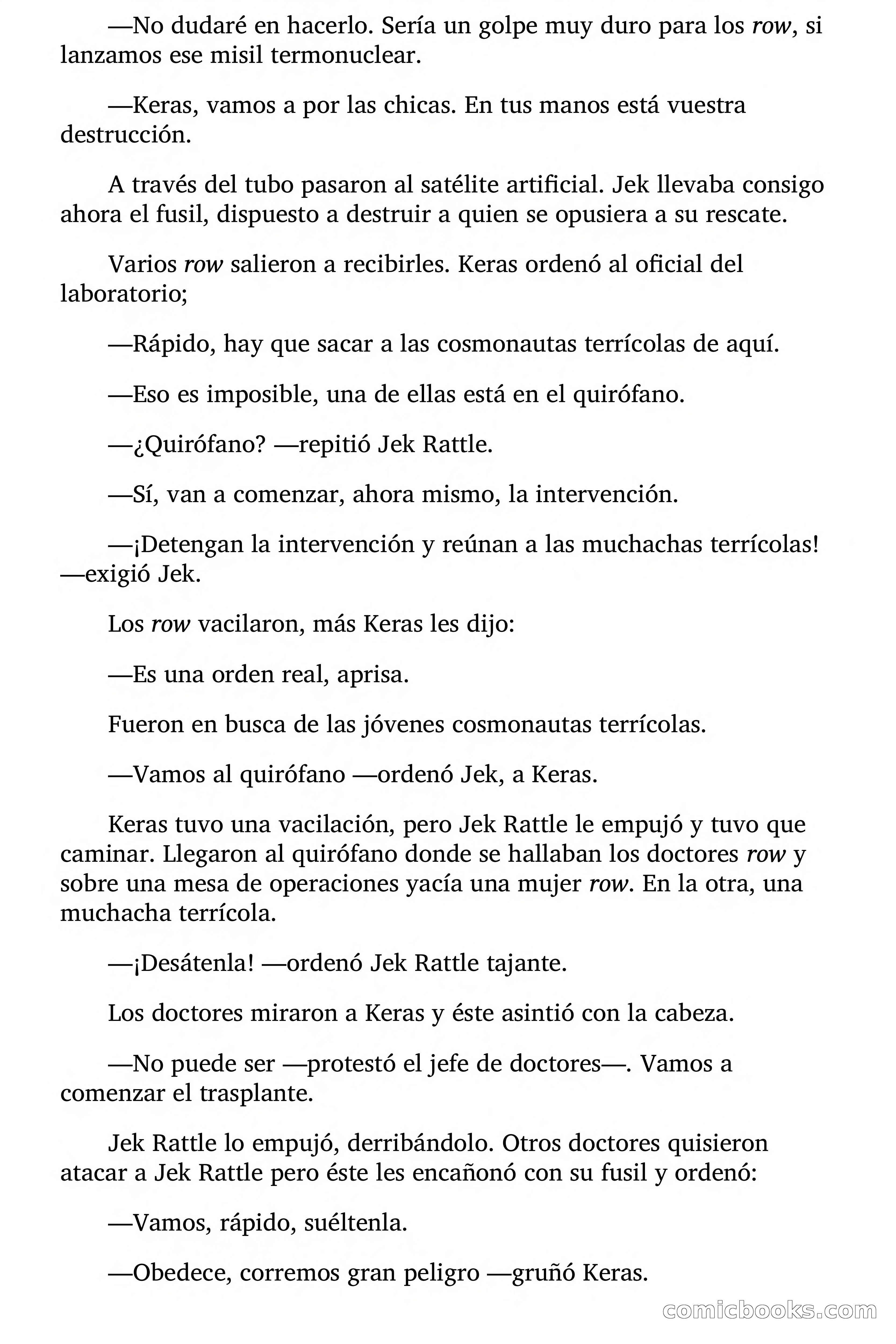 Pánico entre las raptadas — page 102 of 107