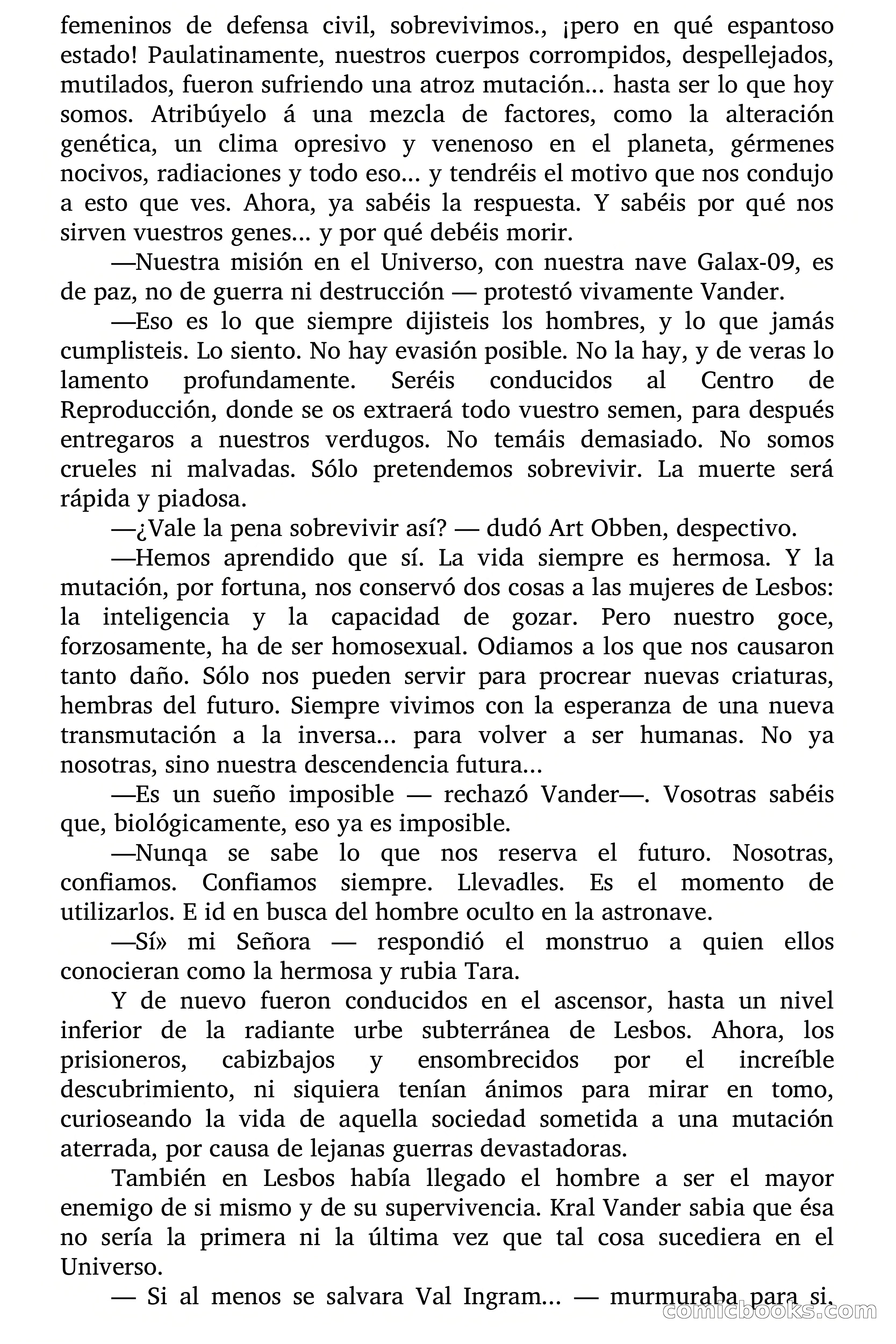 Amazonas de las Galaxias — page 57 of 71