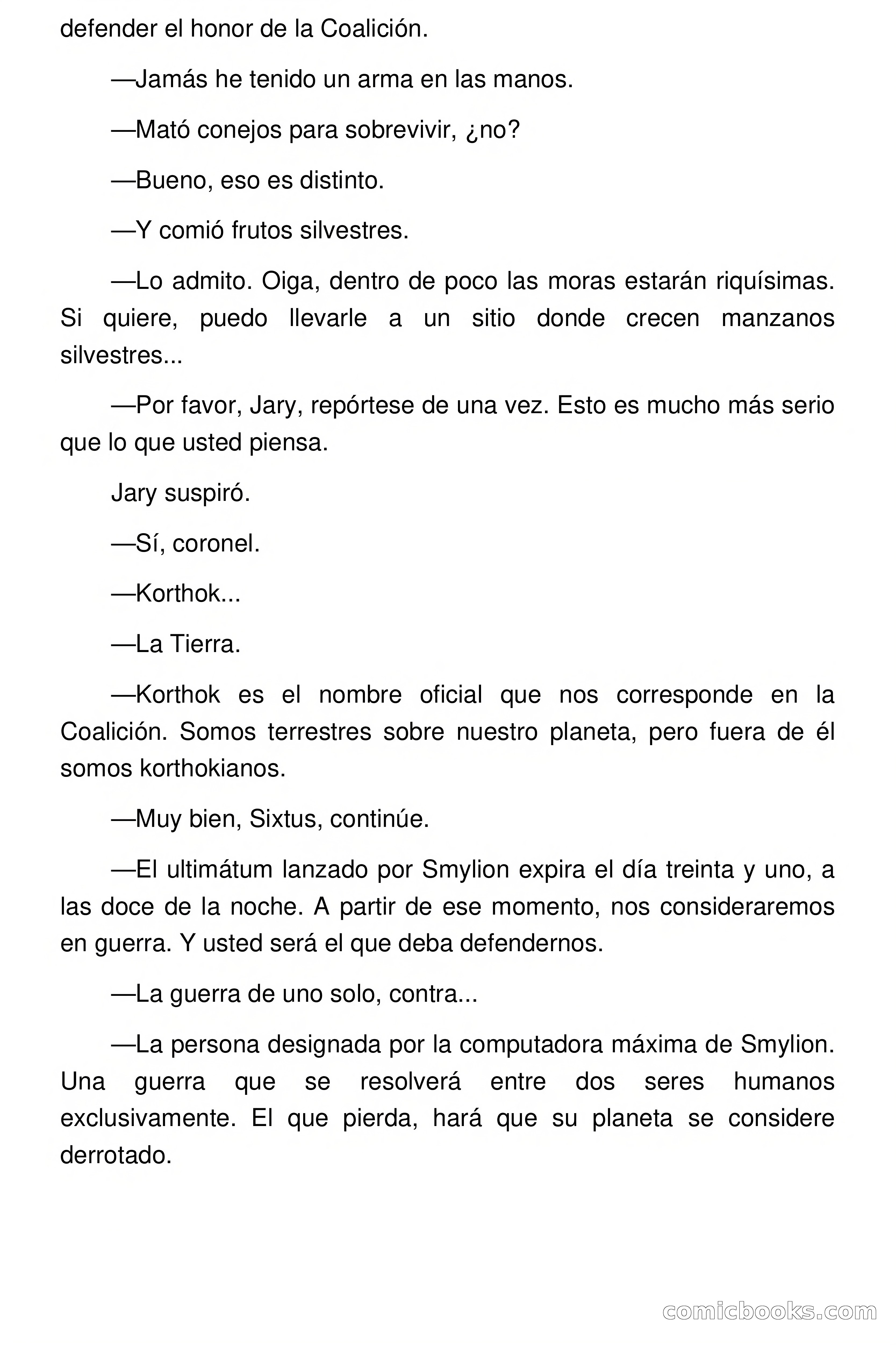 Una guerra en el siglo XXX — page 10 of 94