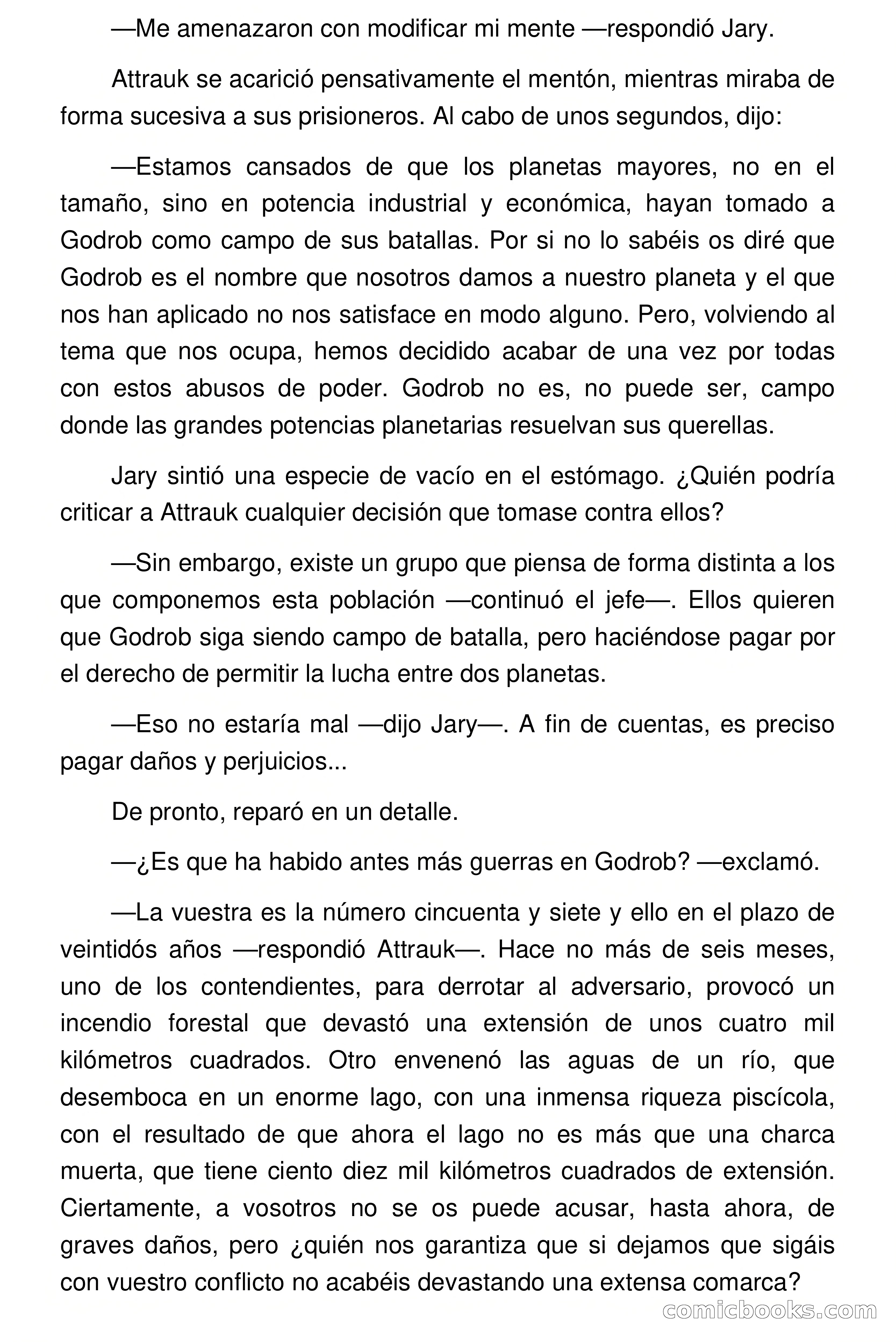 Una guerra en el siglo XXX — page 42 of 94