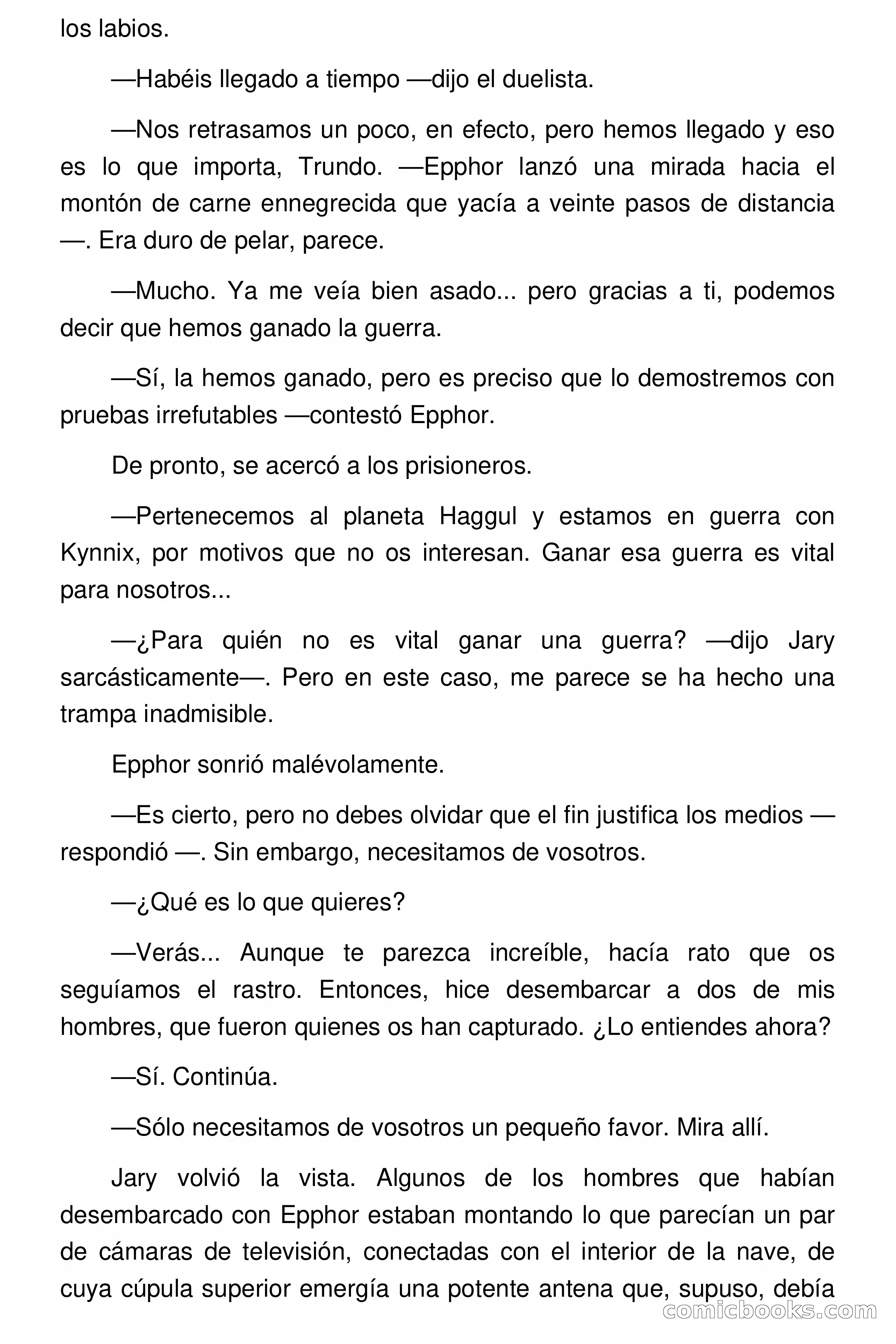 Una guerra en el siglo XXX — page 70 of 94