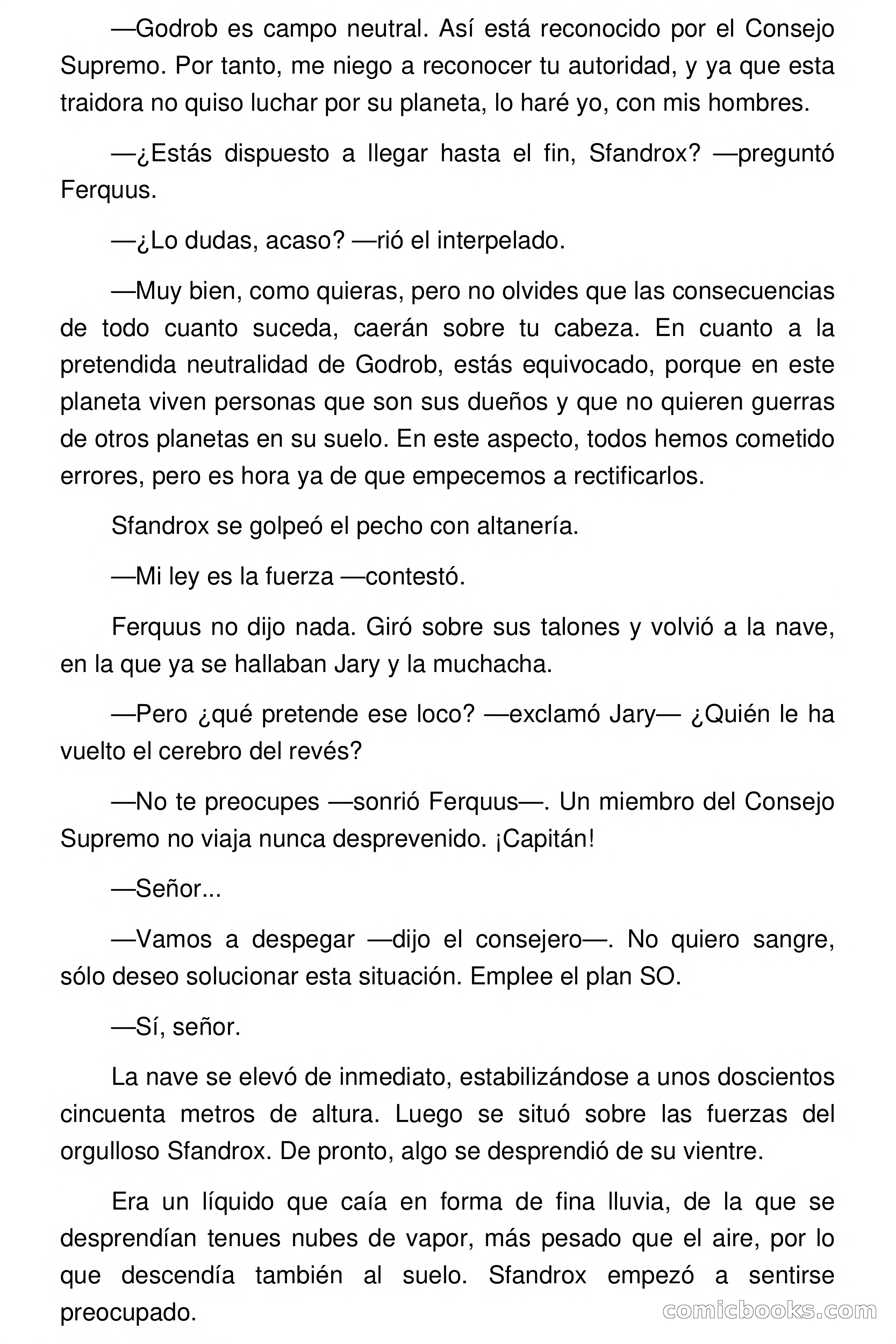 Una guerra en el siglo XXX — page 87 of 94