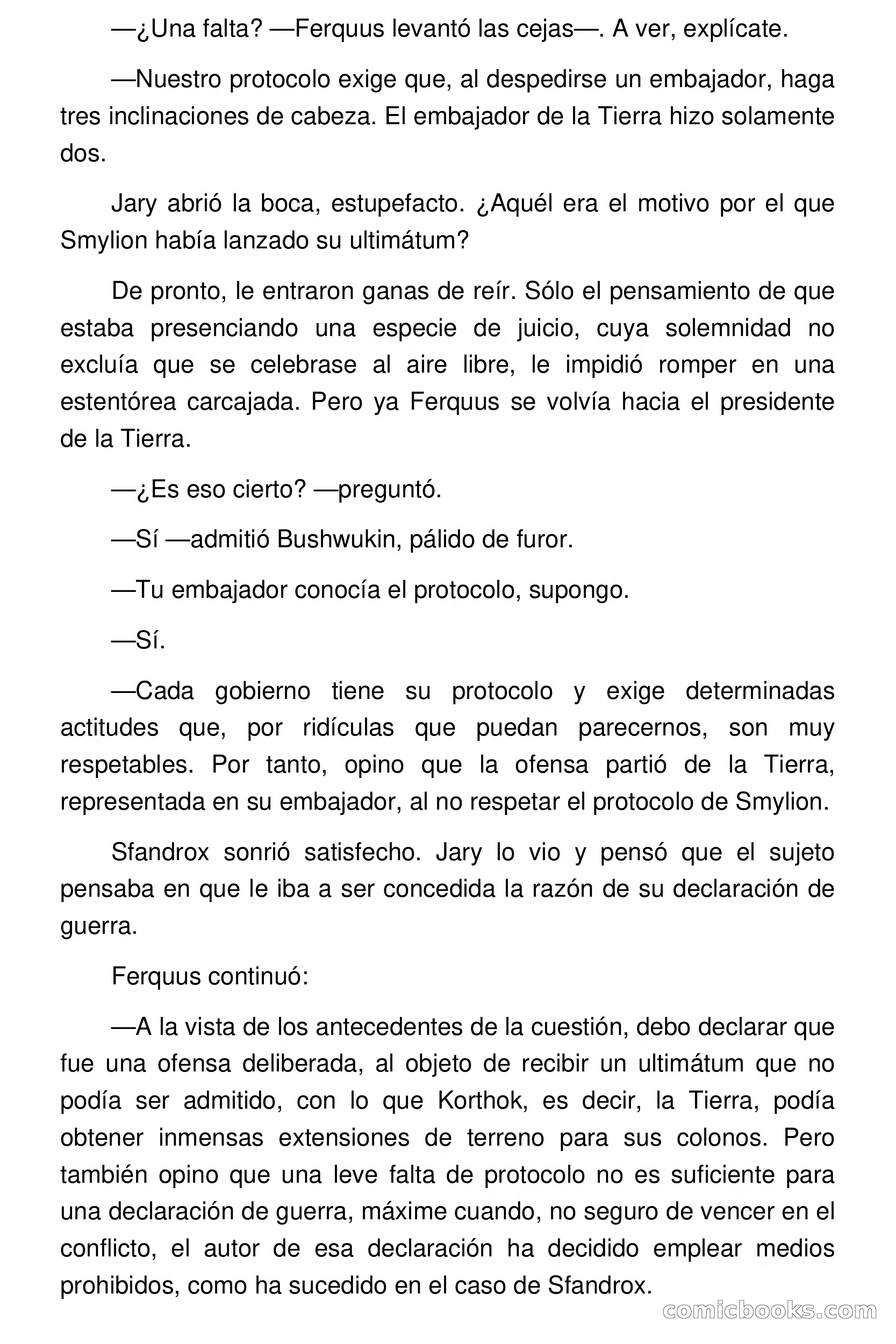 Una guerra en el siglo XXX — page 90 of 94
