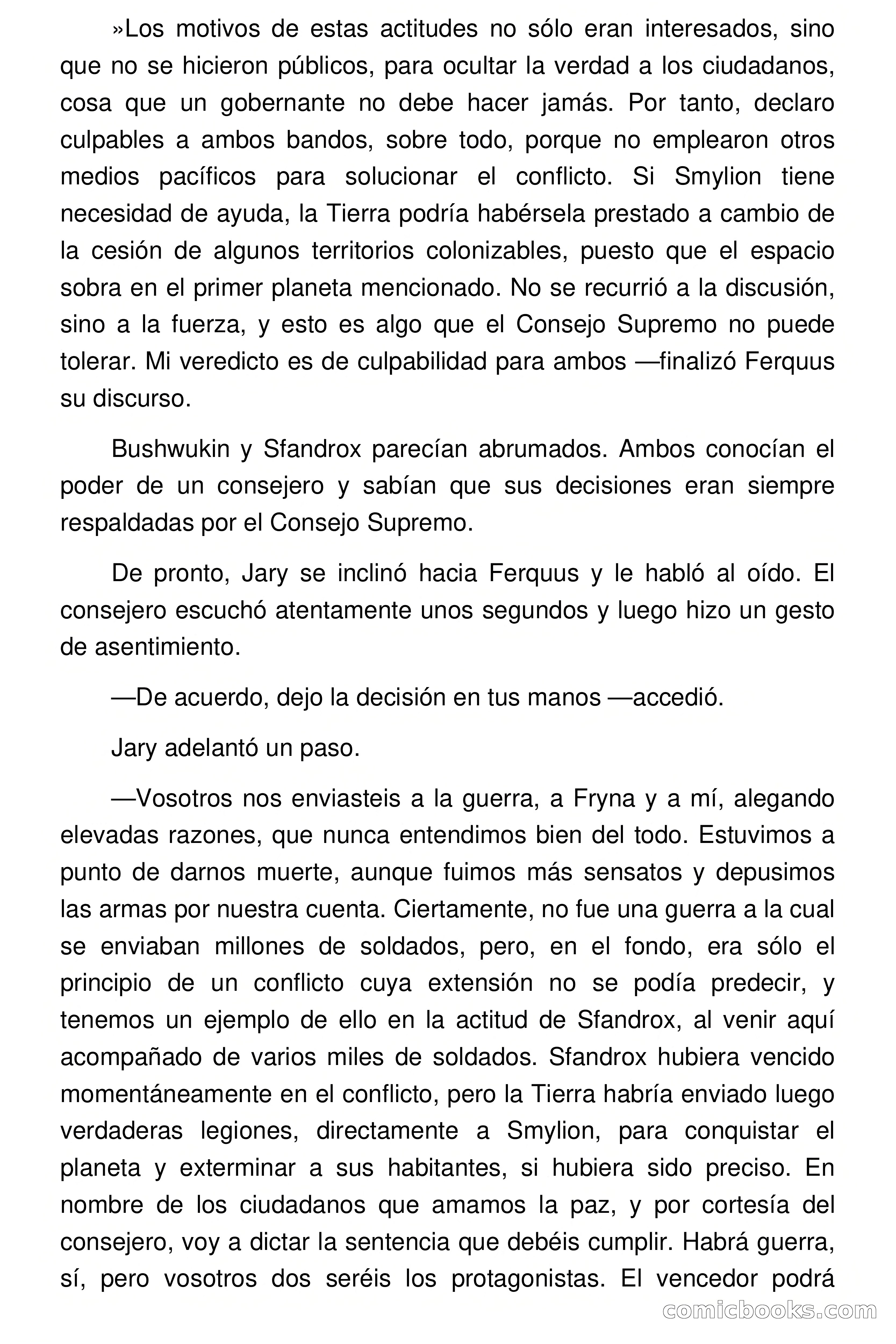 Una guerra en el siglo XXX — page 91 of 94